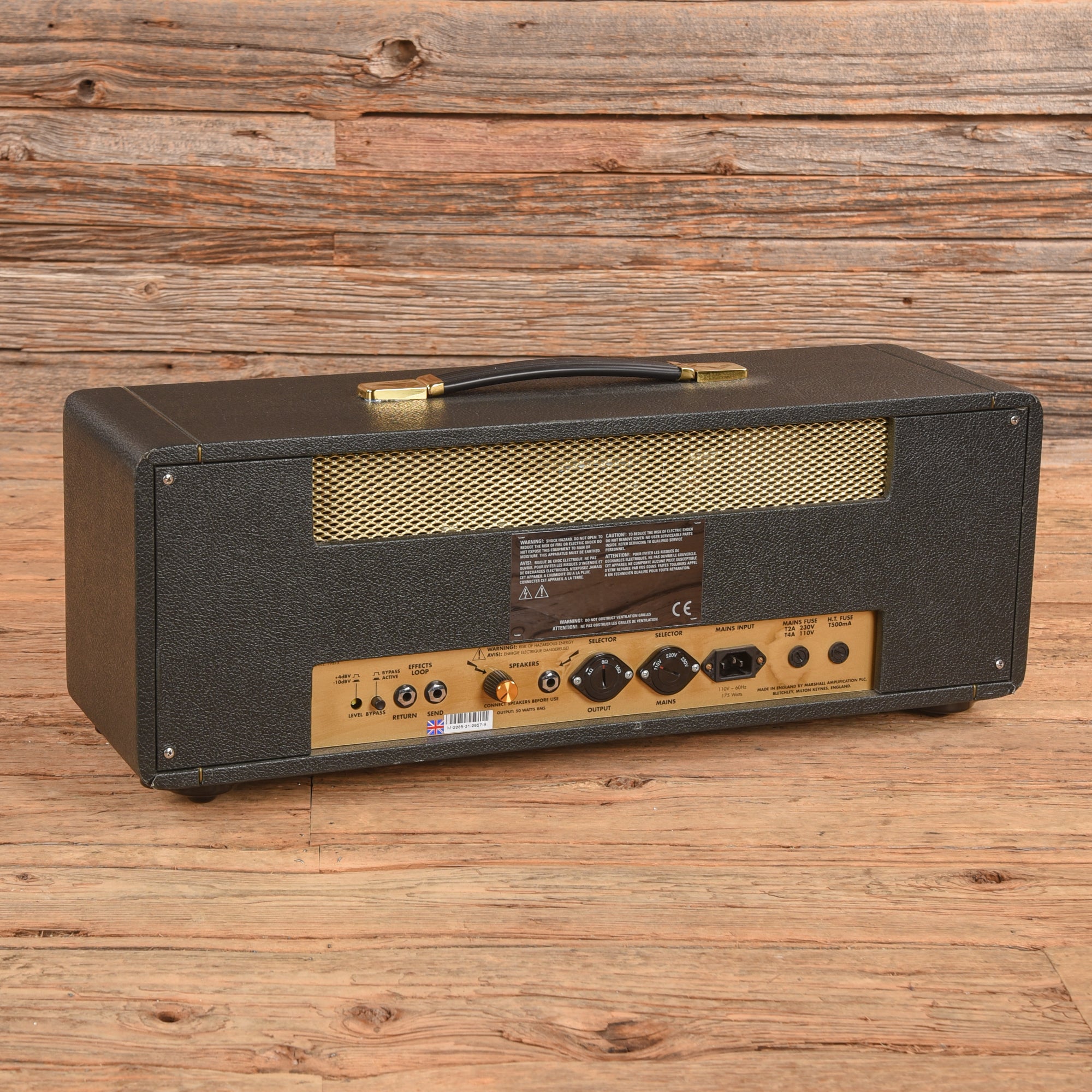 Marshall Model 1987X Mk II Reissue 2-Channel 50-Watt Guitar Amp Head  2005 Amps / Guitar Amps / Guitar Cabinets