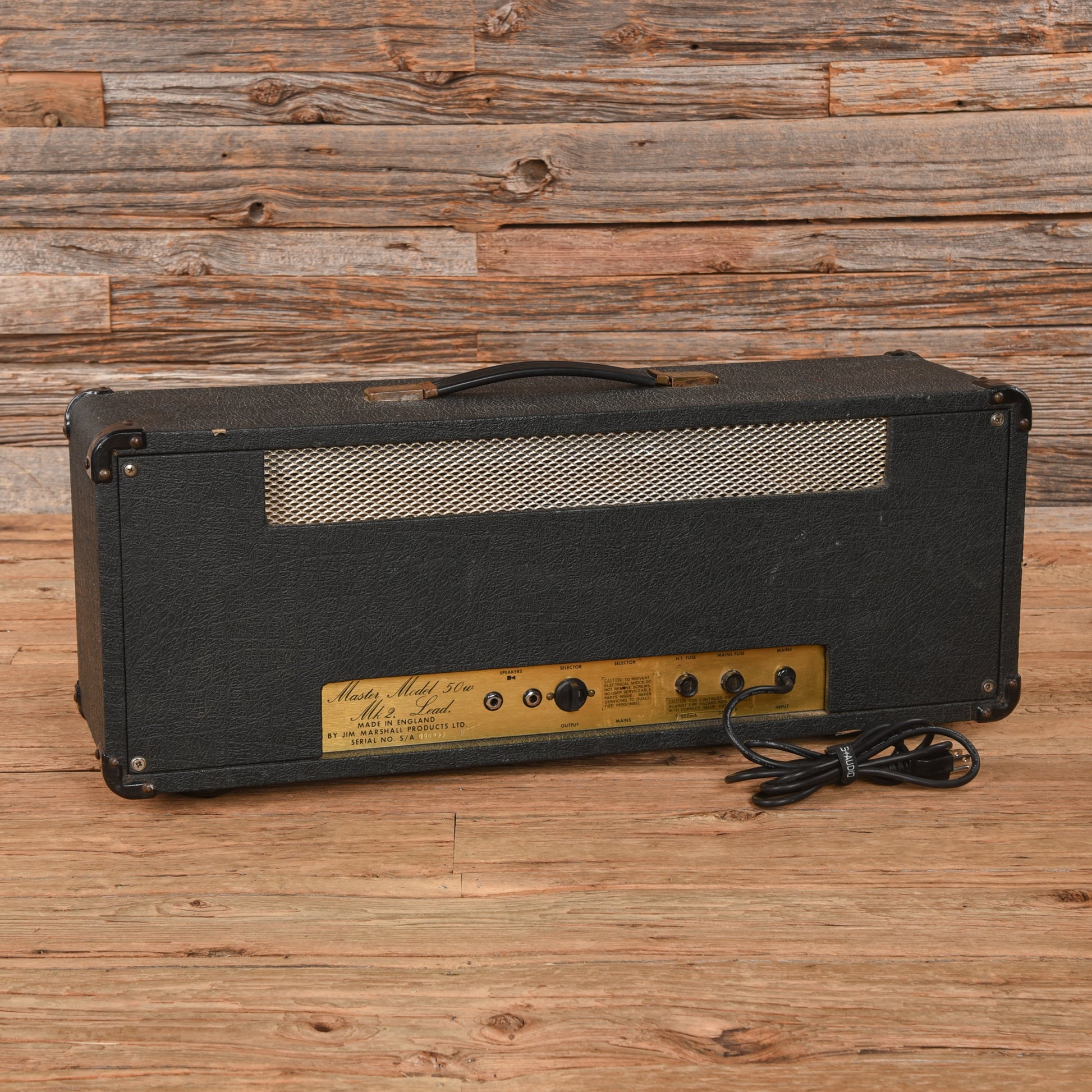 Marshall MP 2204 Master Model Mk2 Lead 50-Watt Guitar Amp Head  1977 Amps / Guitar Amps / Guitar Cabinets