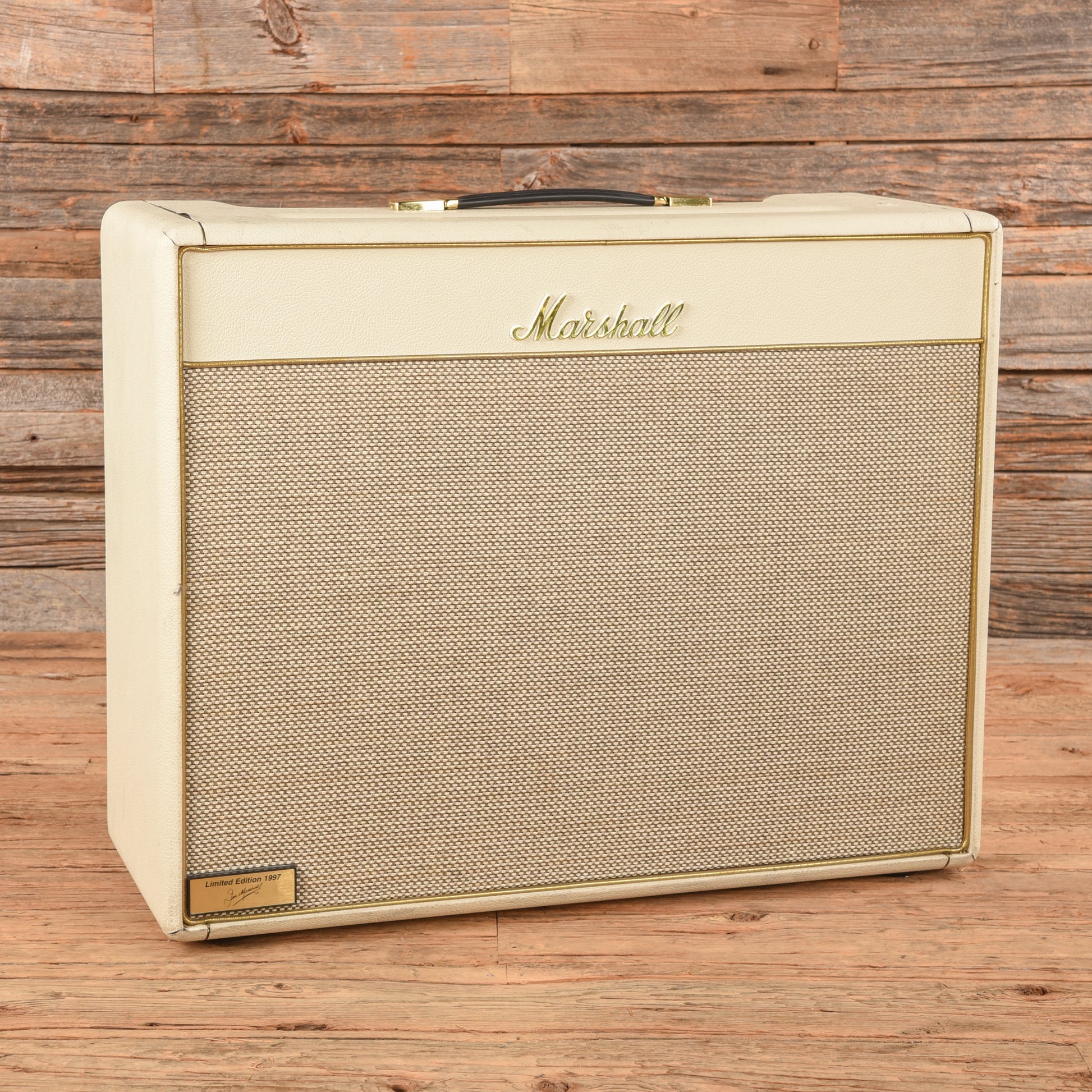 Marshall 1997 Limited Edition White Bluesbreaker Reissue 2x12" Combo - Dave Amato of REO Speedwagon Amps / Guitar Amps / Guitar Combos