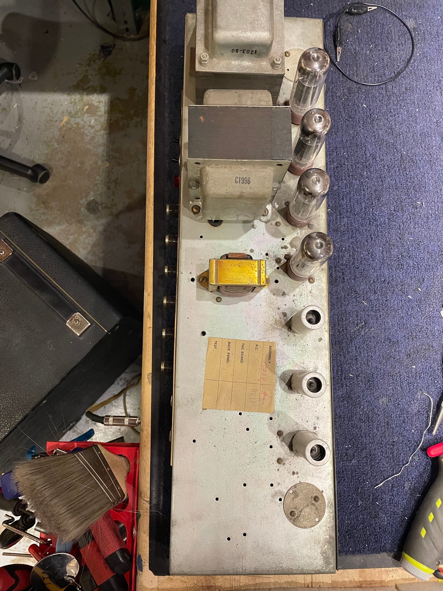 Marshall 1967 Super Lead -- all original  1967 Amps / Guitar Amps / Guitar Heads