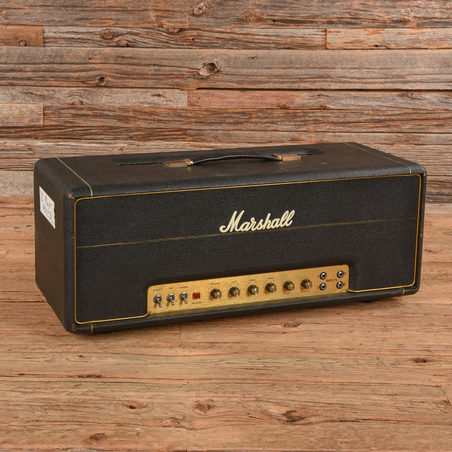 Marshall Marshall Major 200 Watt 1972 - Dave Amato of REO Speedwagon Amps / Guitar Amps / Guitar Heads