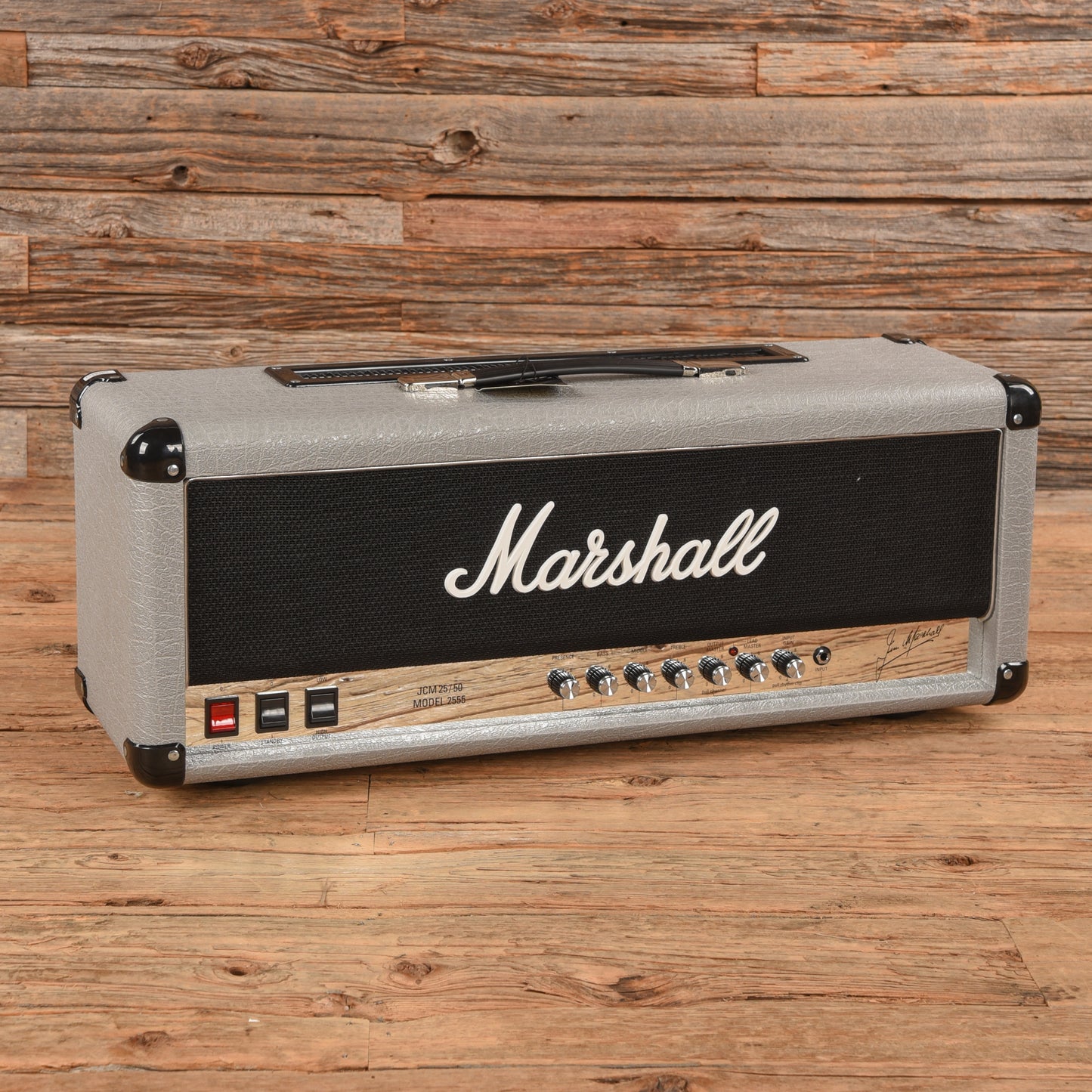 Marshall Silver Model 2555 50/100 watt head - Dave Amato of REO Speedwagon Amps / Guitar Amps / Guitar Heads