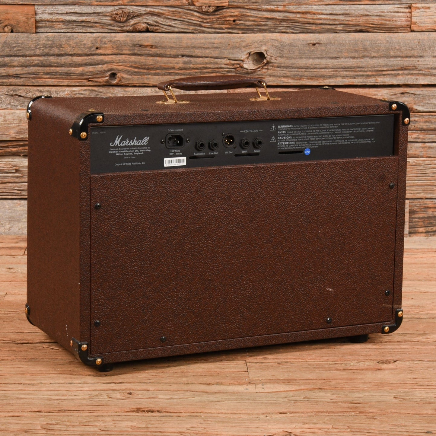 Marshall Acoustic Soloist AS50R 2-Channel 50-Watt 2x8" Acoustic Guitar Combo Amps / Guitar Cabinets