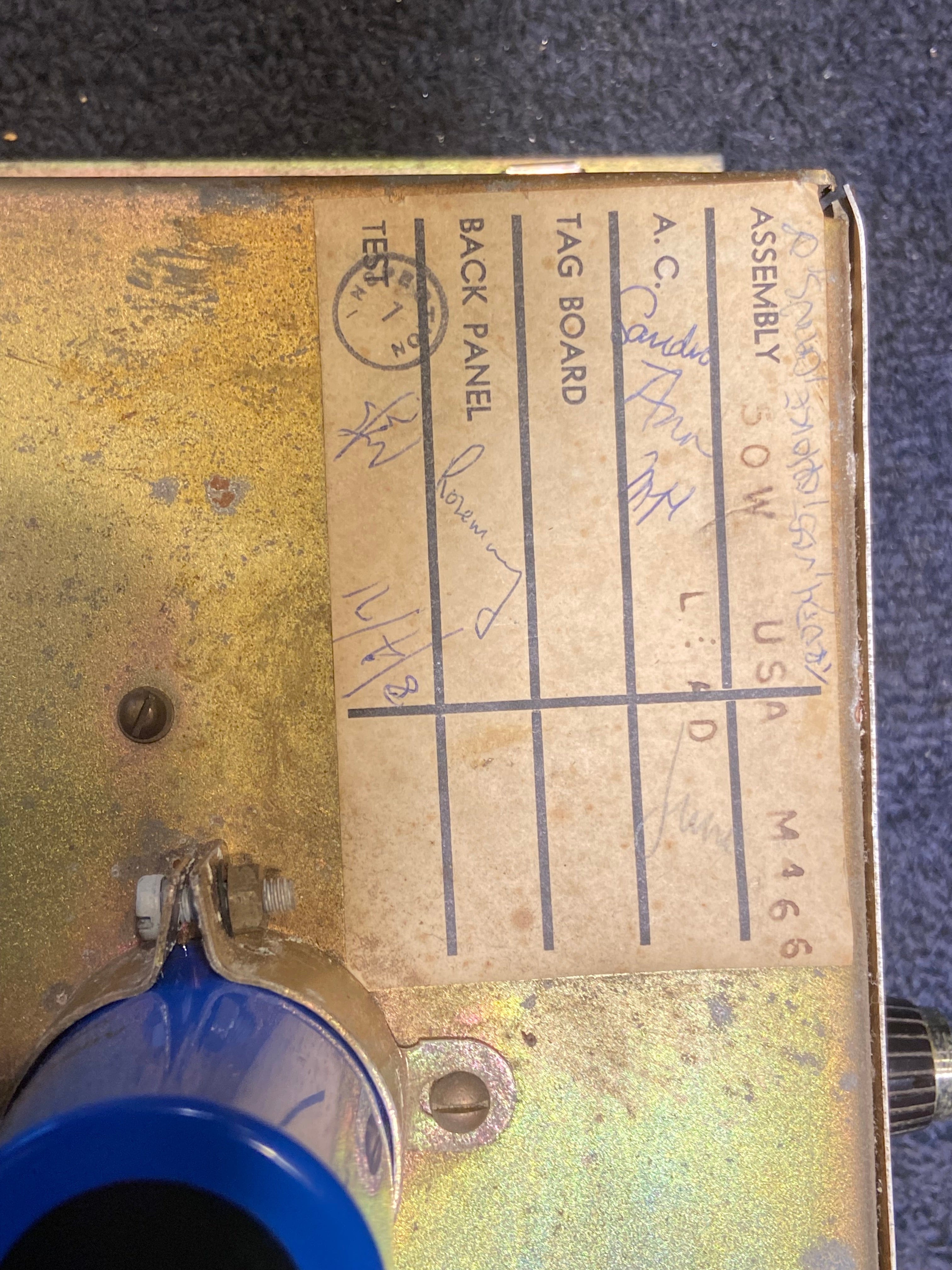 Marshall JMP 1987 Amps / Guitar Cabinets