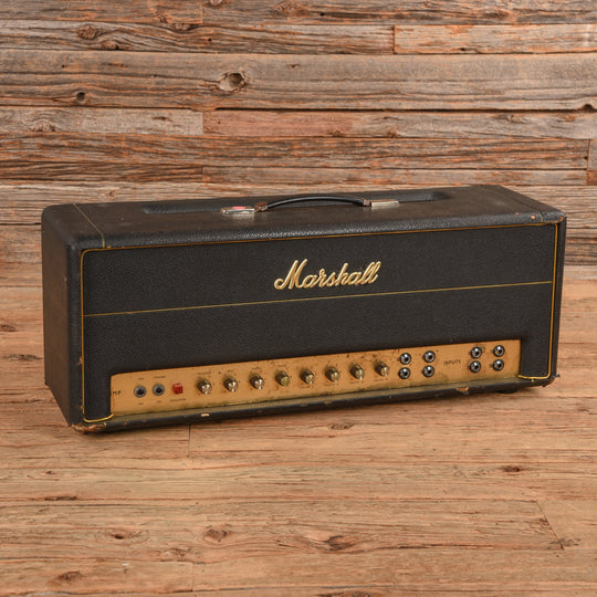 Marshall 68 Super PA White Rear Panel - Dave Amato of REO Speedwagon