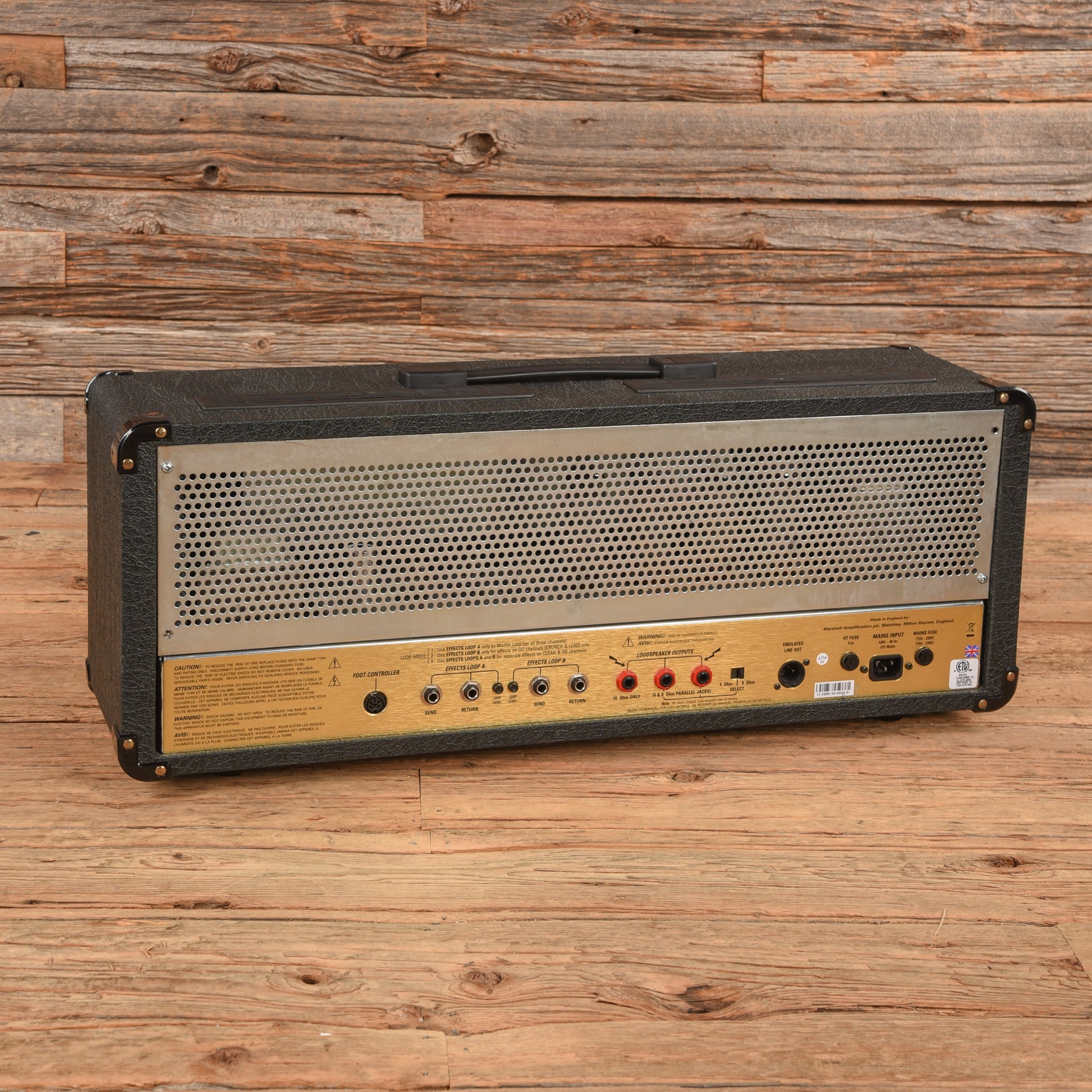 Marshall JCM 2000 TSL 100 Triple Super Lead 3-Channel 100-Watt Guitar Amp Head - Dave Amato of REO Speedwagon