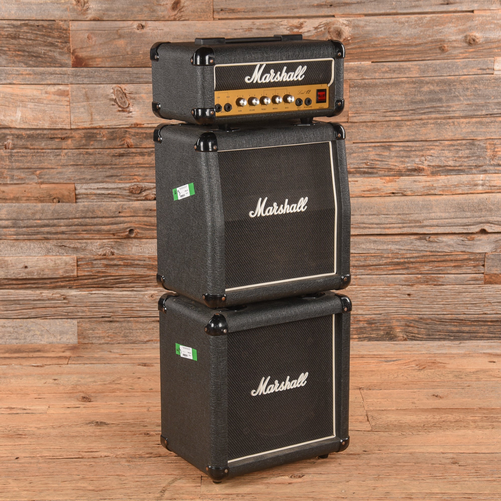 Marshall Marshall Lead 12 Mini Stack Black - Dave Amato of REO Speedwagon