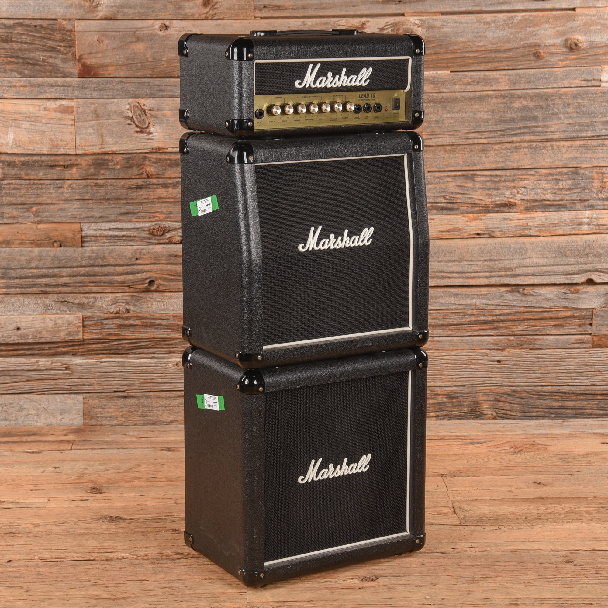 Ministack Sleeve Marshall Marshall Lead 15 Mini Stack Black 1999 - Dave Amato of REO Sp ...