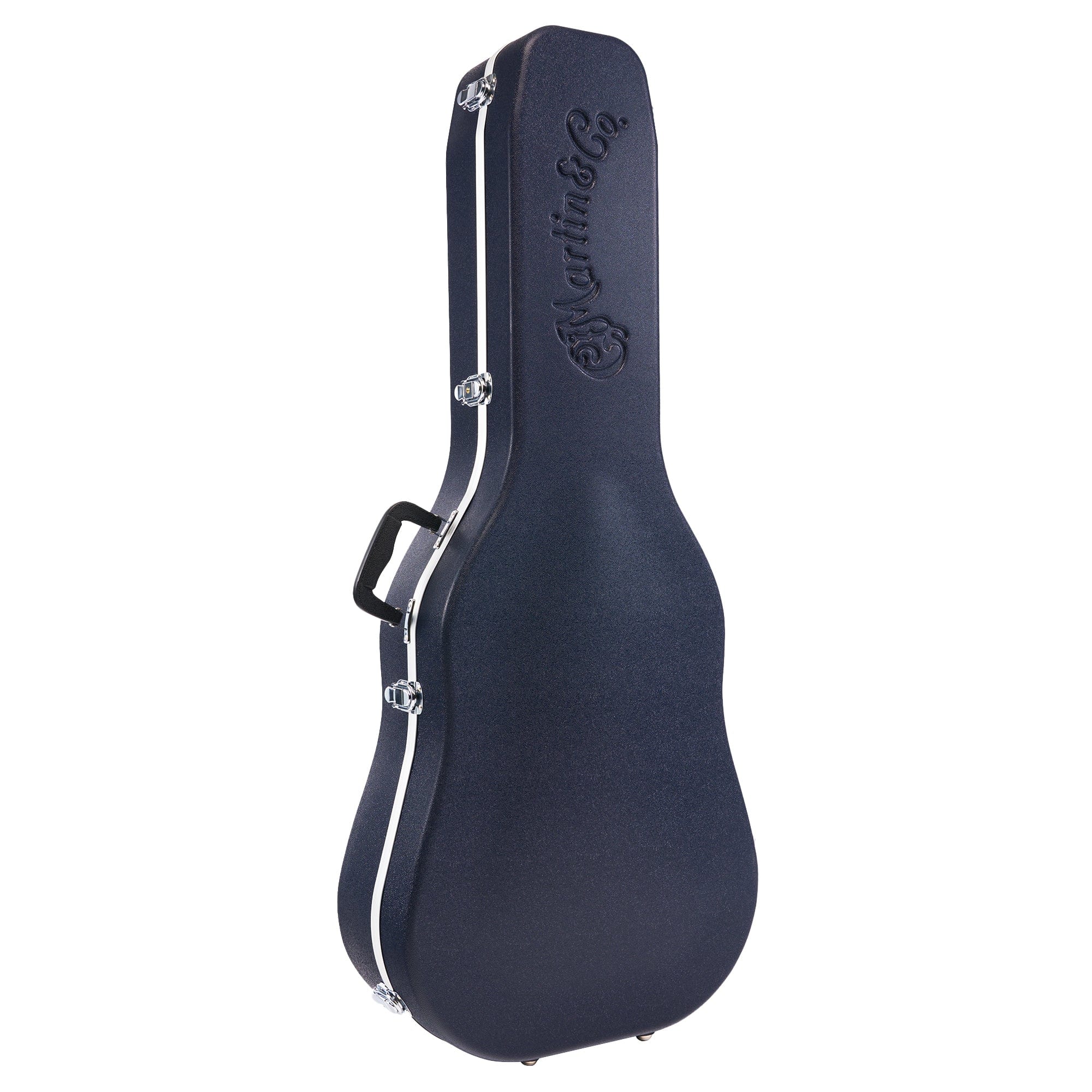 Martin 000-14F 630 Style 000 Case Navy Blue with Silver Interior Accessories / Cases and Gig Bags / Guitar Cases