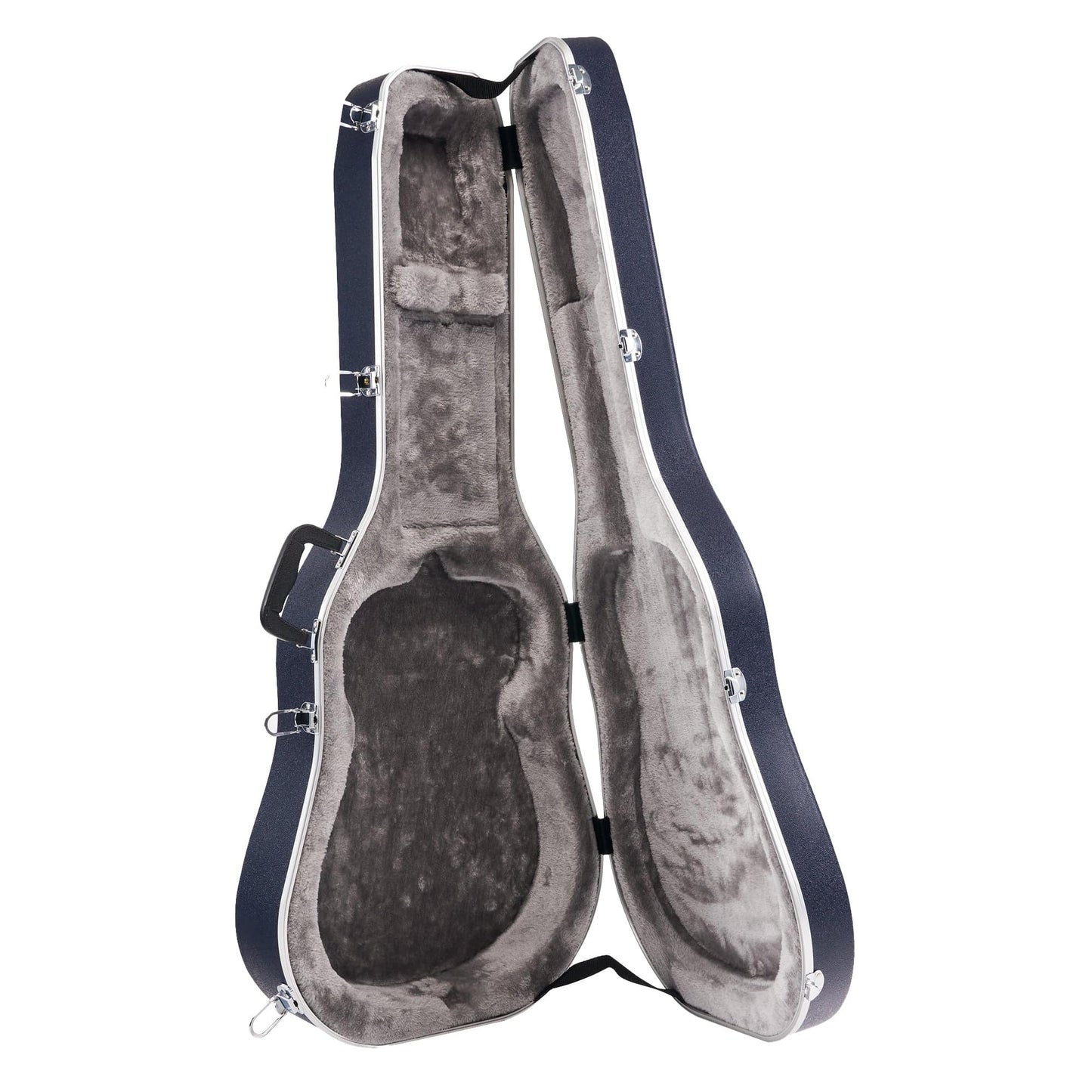 Martin 000-14F 630 Style 000 Case Navy Blue with Silver Interior Accessories / Cases and Gig Bags / Guitar Cases