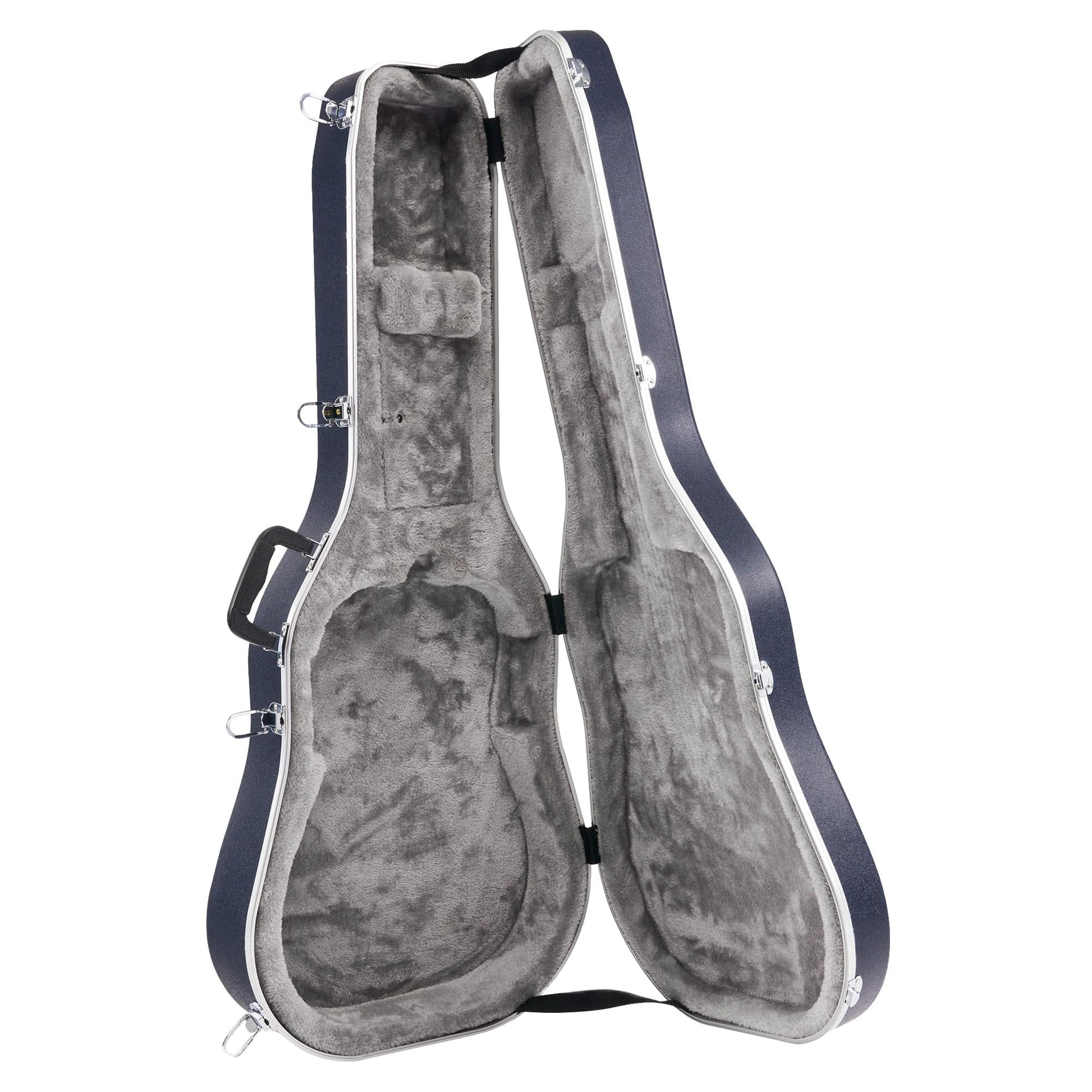 Martin D-14F 640 Style Dreadnought Case Navy Blue with Silver Interior Accessories / Cases and Gig Bags / Guitar Cases