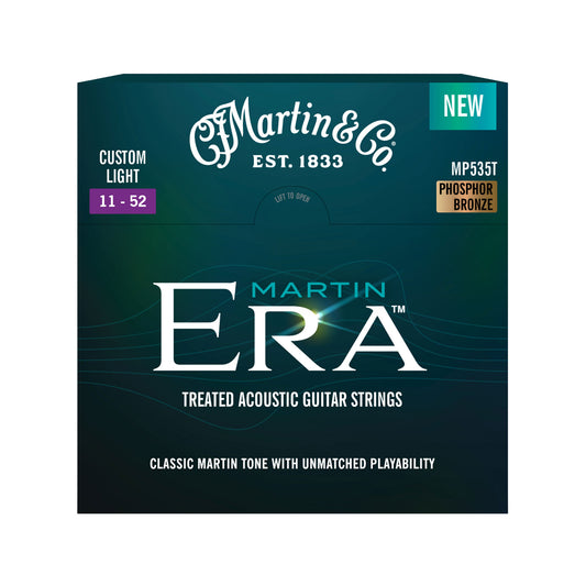 Martin Era MP535T Treated Acoustic Guitar Strings Custom Light 11-52 Accessories / Strings / Guitar Strings