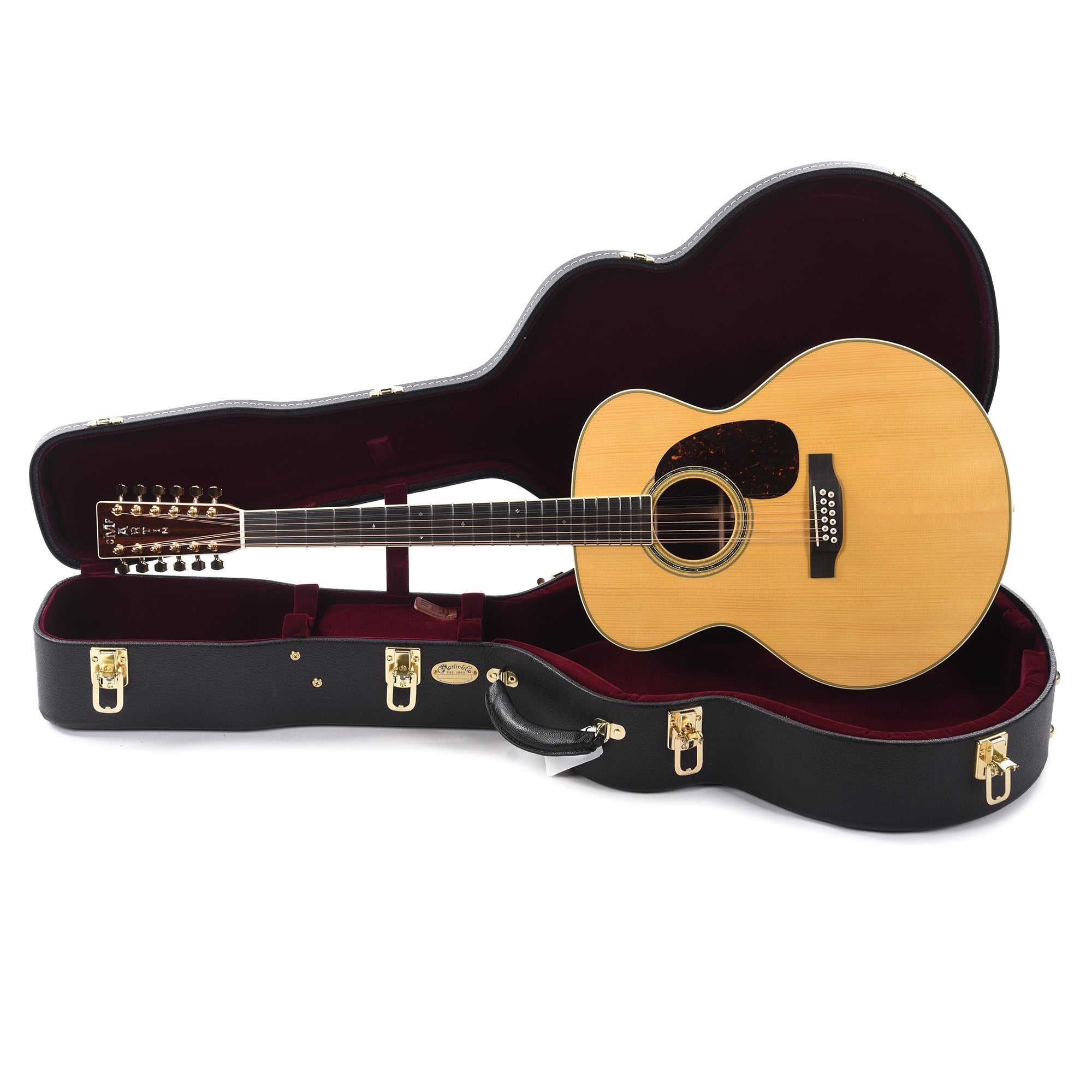Martin Custom Shop Grand J-28 12-String Baritone Natural Acoustic Guitars / 12-String