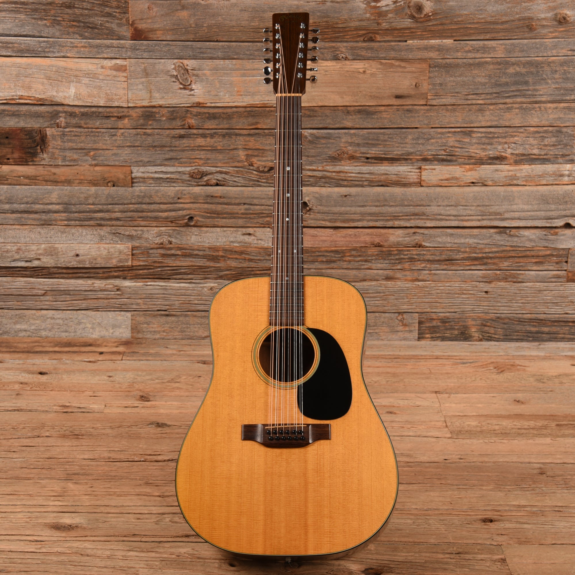 Martin D12-18 Natural 1980 Acoustic Guitars / 12-String