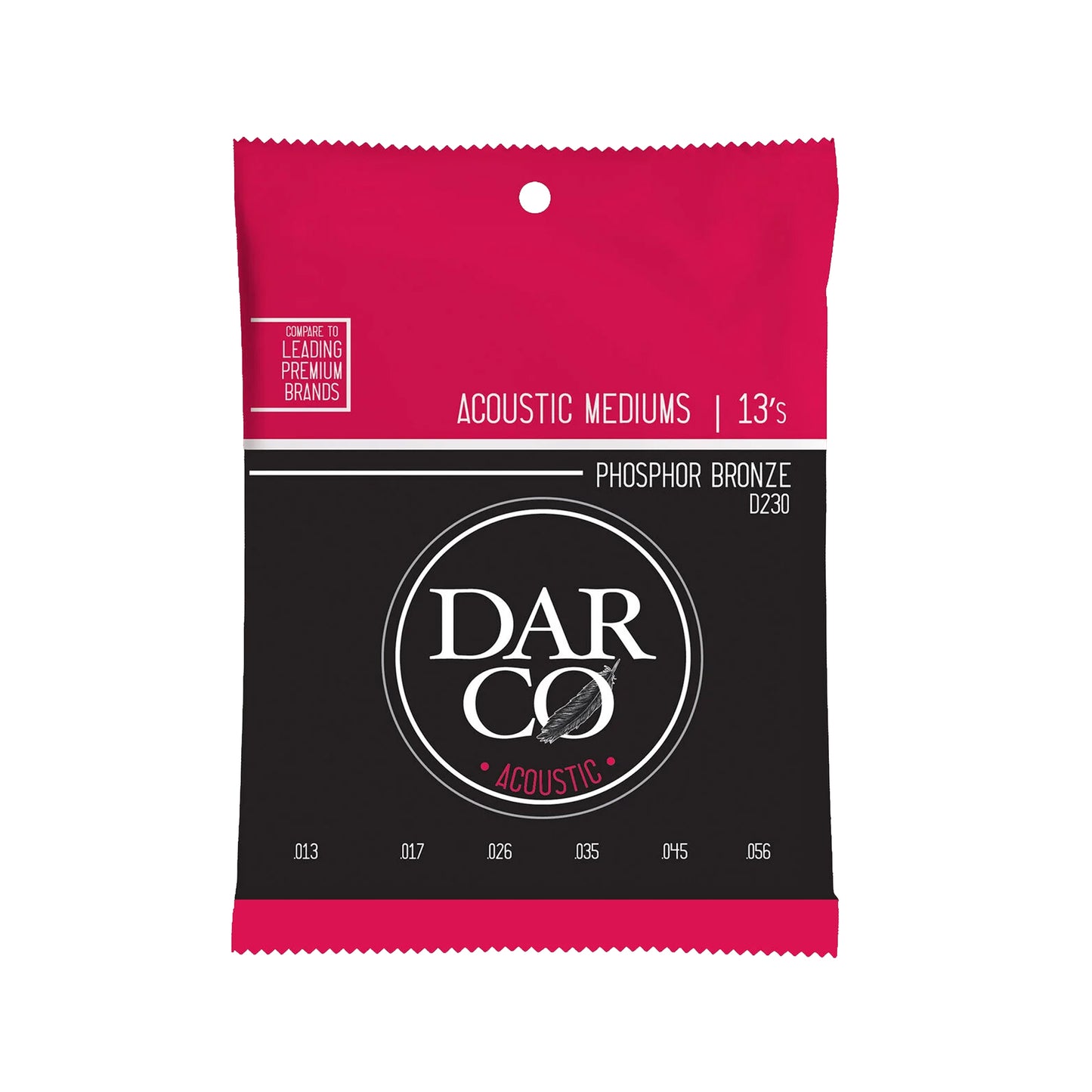 Martin D230 Darco Acoustic 92/8 Phosphor Bronze Mediums 13-56 Acoustic Guitars / 12-String