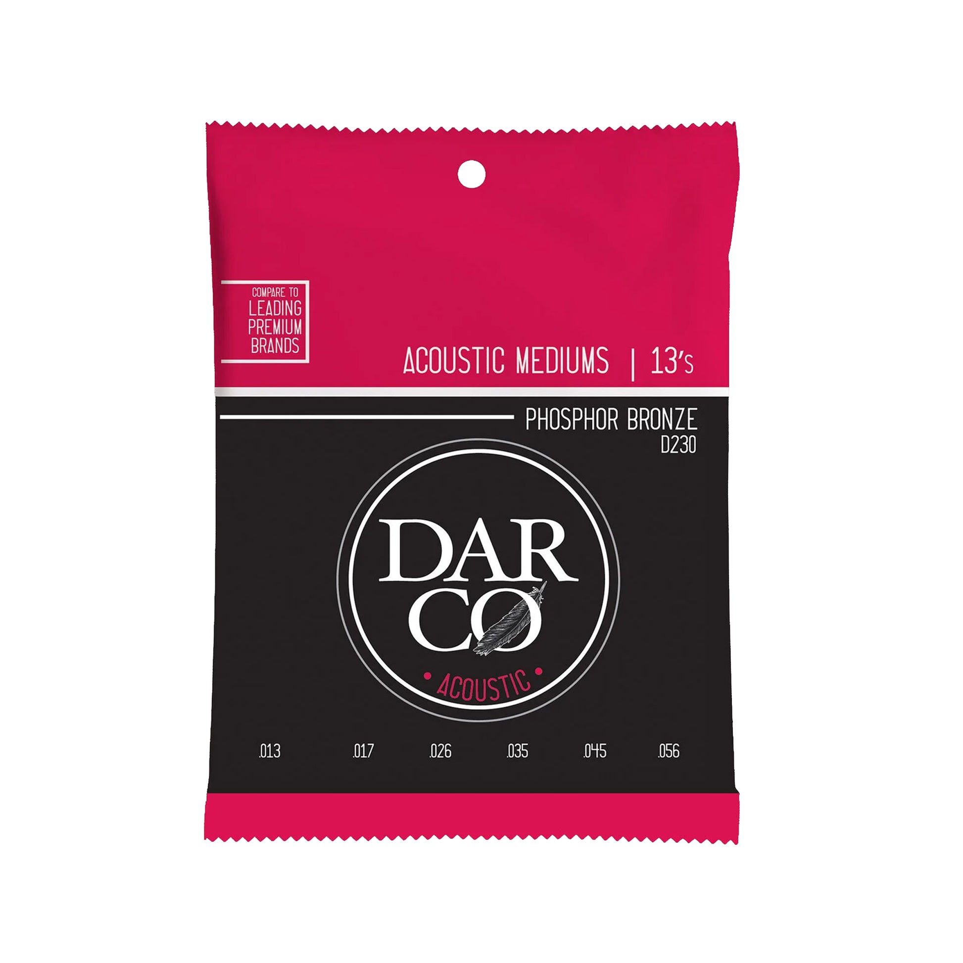 Martin D230 Darco Acoustic 92/8 Phosphor Bronze Mediums 13-56 Acoustic Guitars / 12-String