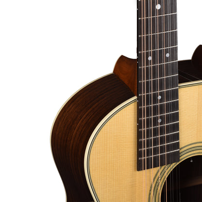 Martin Standard Series Grand J-28E Doubleneck Spruce/East Indian Rosewood Natural Acoustic Guitars / 12-String