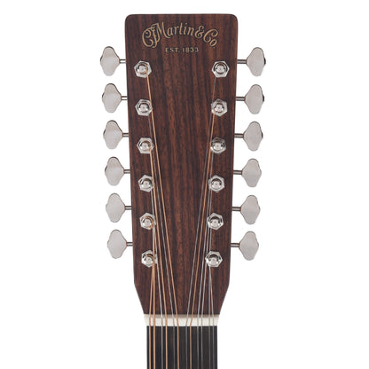 Martin Standard Series Grand J-28E Doubleneck Spruce/East Indian Rosewood Natural Acoustic Guitars / 12-String