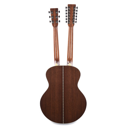 Martin Standard Series Grand J-28E Doubleneck Spruce/East Indian Rosewood Natural Acoustic Guitars / 12-String