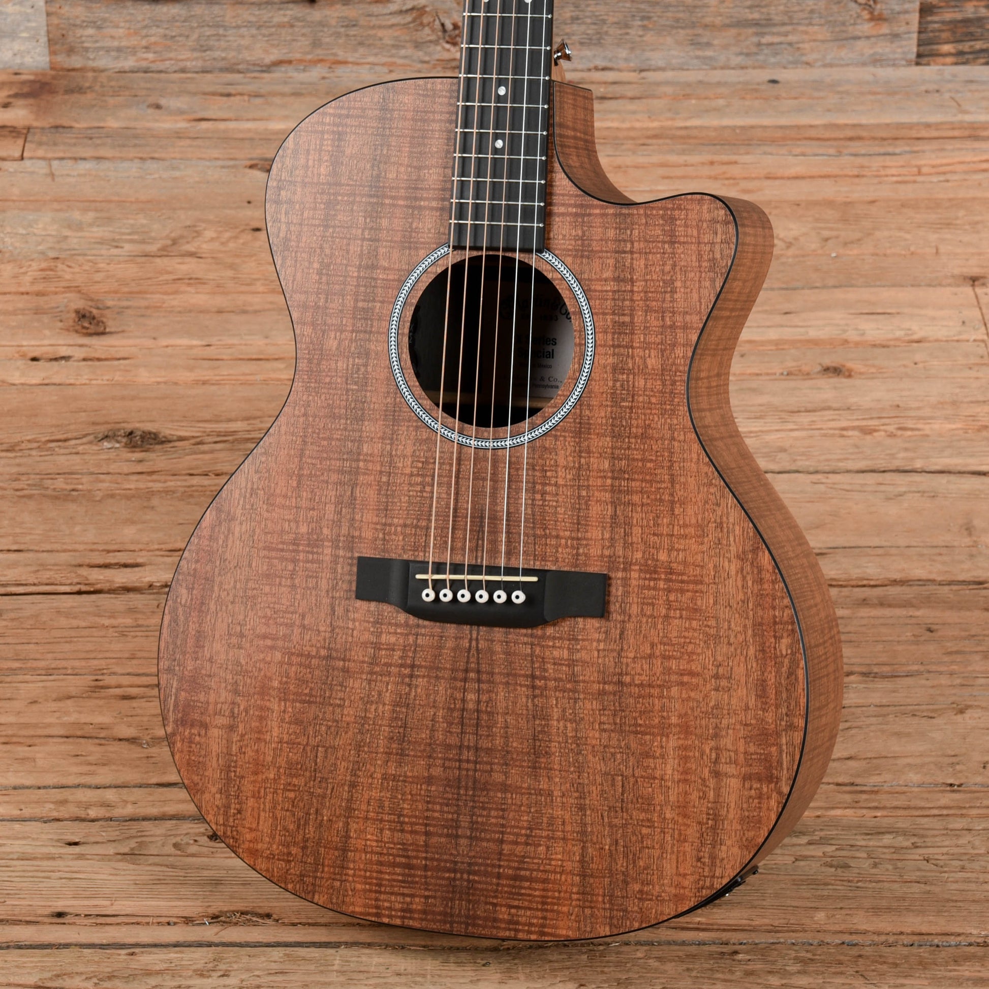 Martin X Series Special GPC-X1E All-Koa HPL Natural 2023 Acoustic Guitars / Built-in Electronics