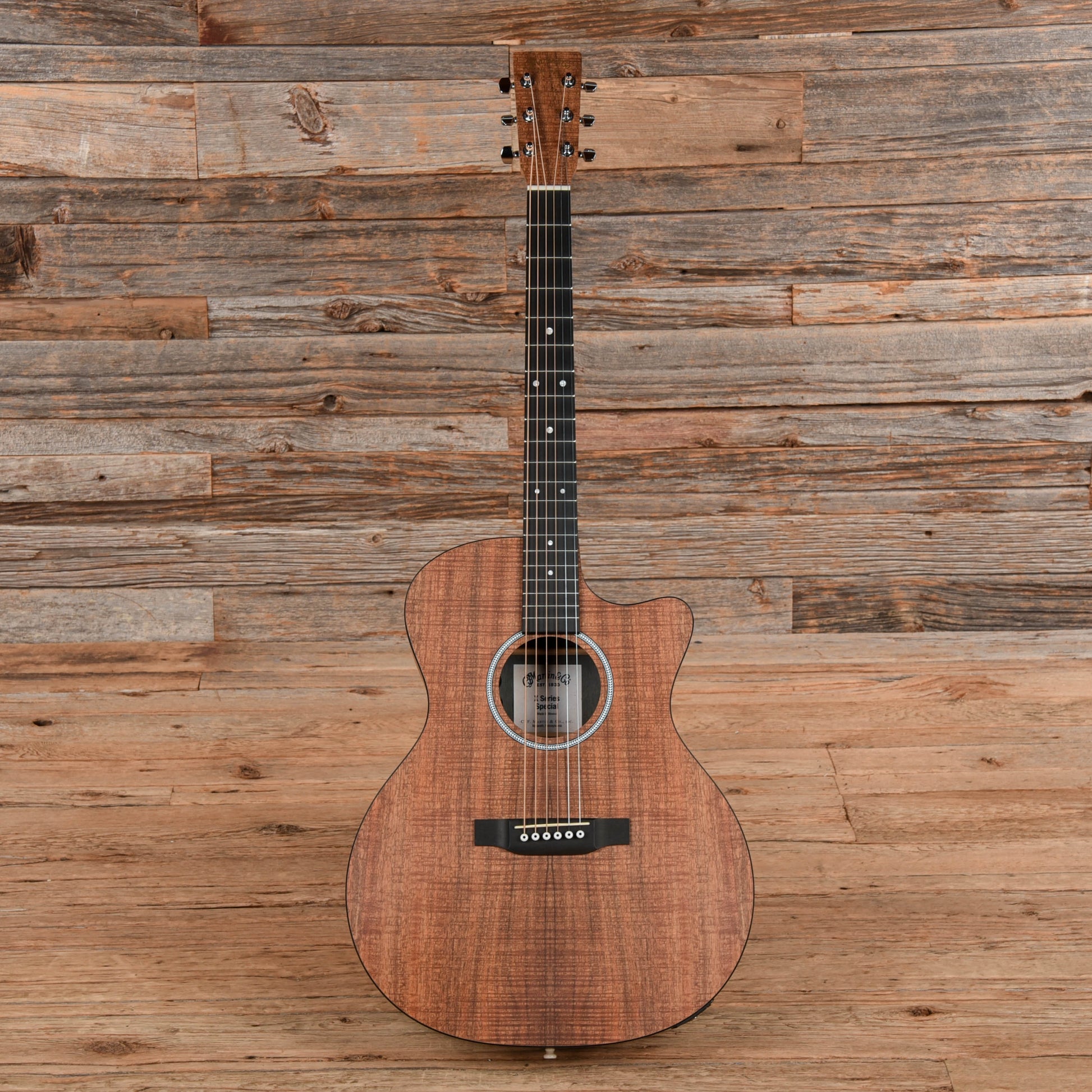 Martin X Series Special GPC-X1E All-Koa HPL Natural 2023 Acoustic Guitars / Built-in Electronics