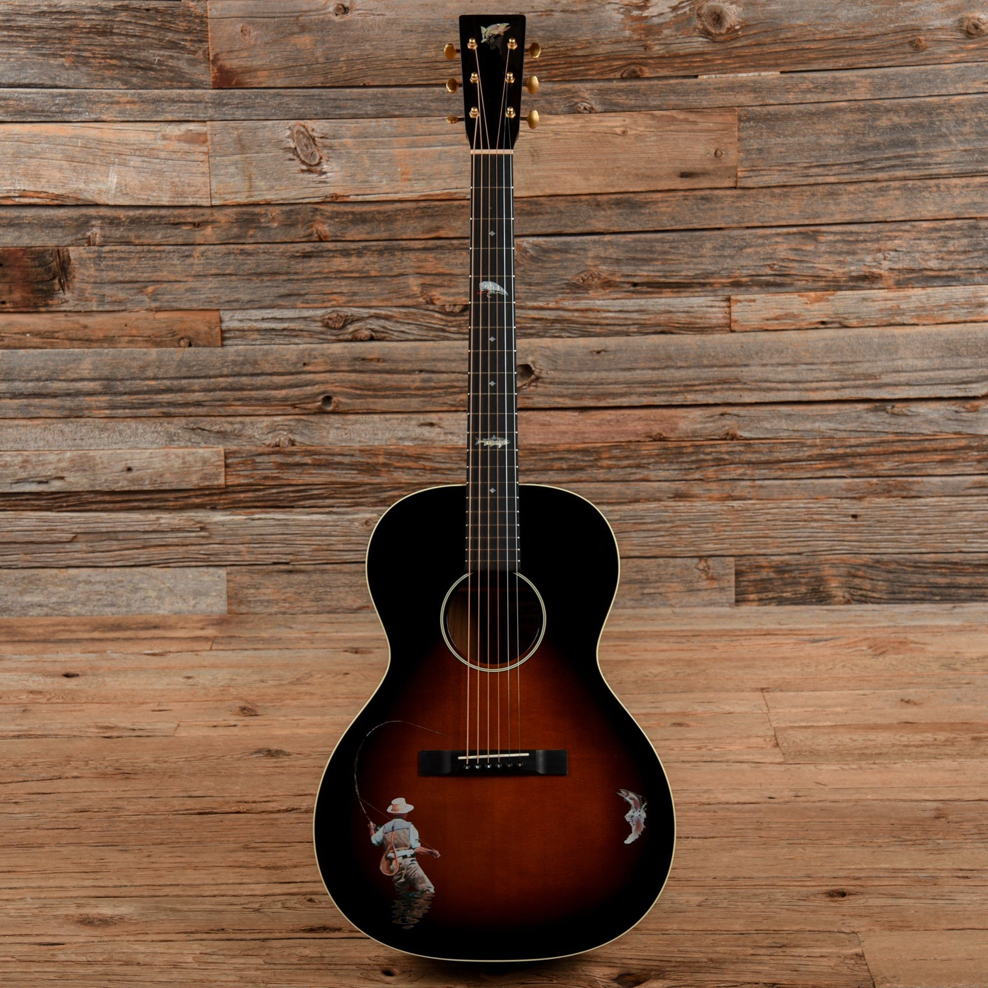 Martin 00L Fly Fishing Sunburst 2019 Acoustic Guitars / Concert