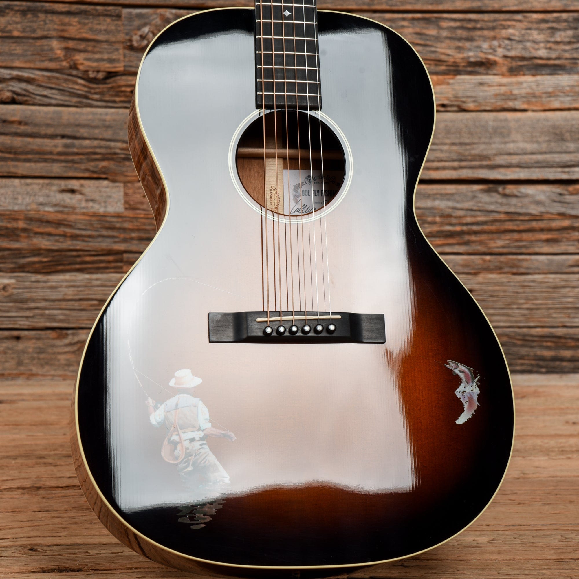 Martin 00L Fly Fishing Sunburst 2019 Acoustic Guitars / Concert