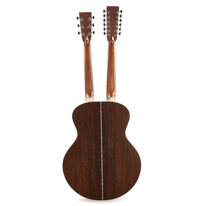 Martin Standard Series Grand J-28E Doubleneck Spruce/East Indian Rosewood Natural Acoustic Guitars / Concert