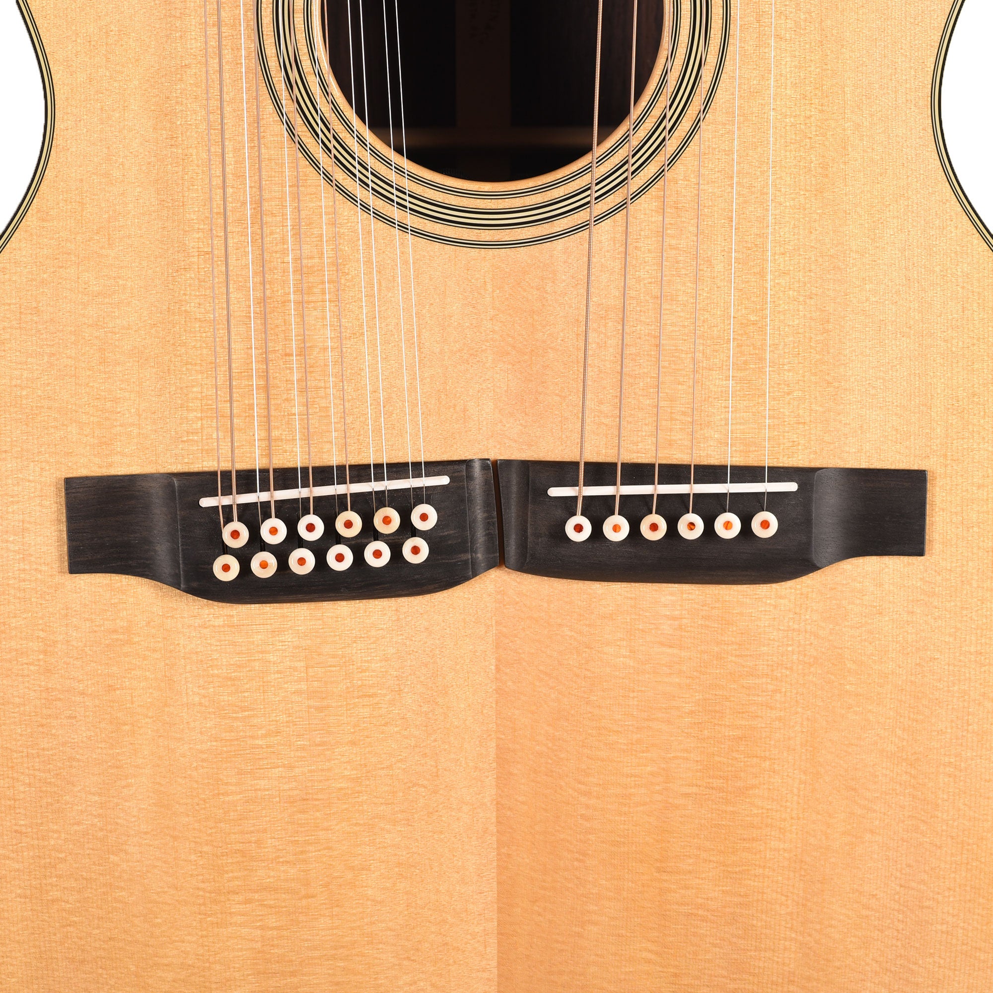 Martin Standard Series Grand J-28E Doubleneck Spruce/East Indian Rosewood Natural Acoustic Guitars / Concert