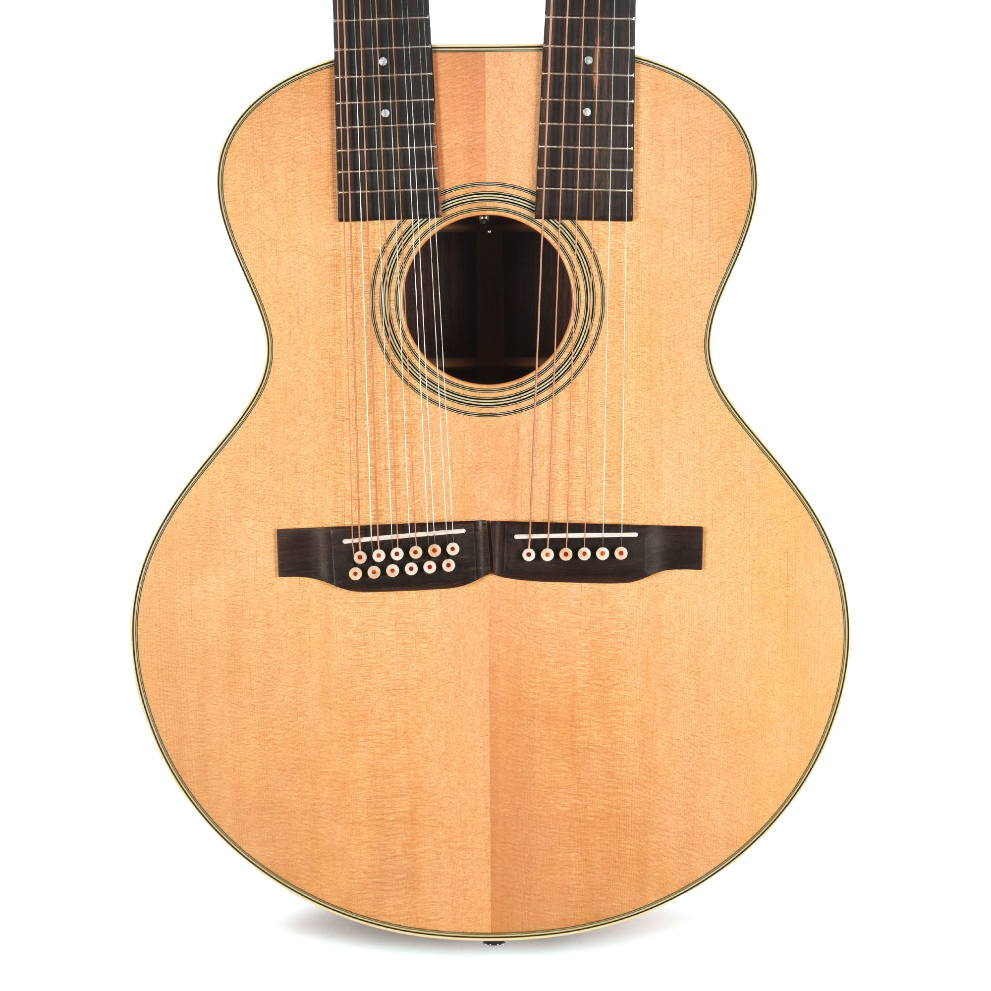 Martin Standard Series Grand J-28E Doubleneck Spruce/East Indian Rosewood Natural Acoustic Guitars / Concert