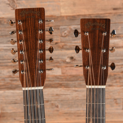 Martin Standard Series Grand J-28E Doubleneck Spruce/East Indian Rosewood Natural Acoustic Guitars / Concert