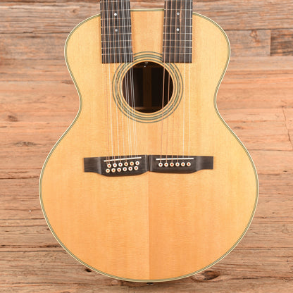 Martin Standard Series Grand J-28E Doubleneck Spruce/East Indian Rosewood Natural Acoustic Guitars / Concert