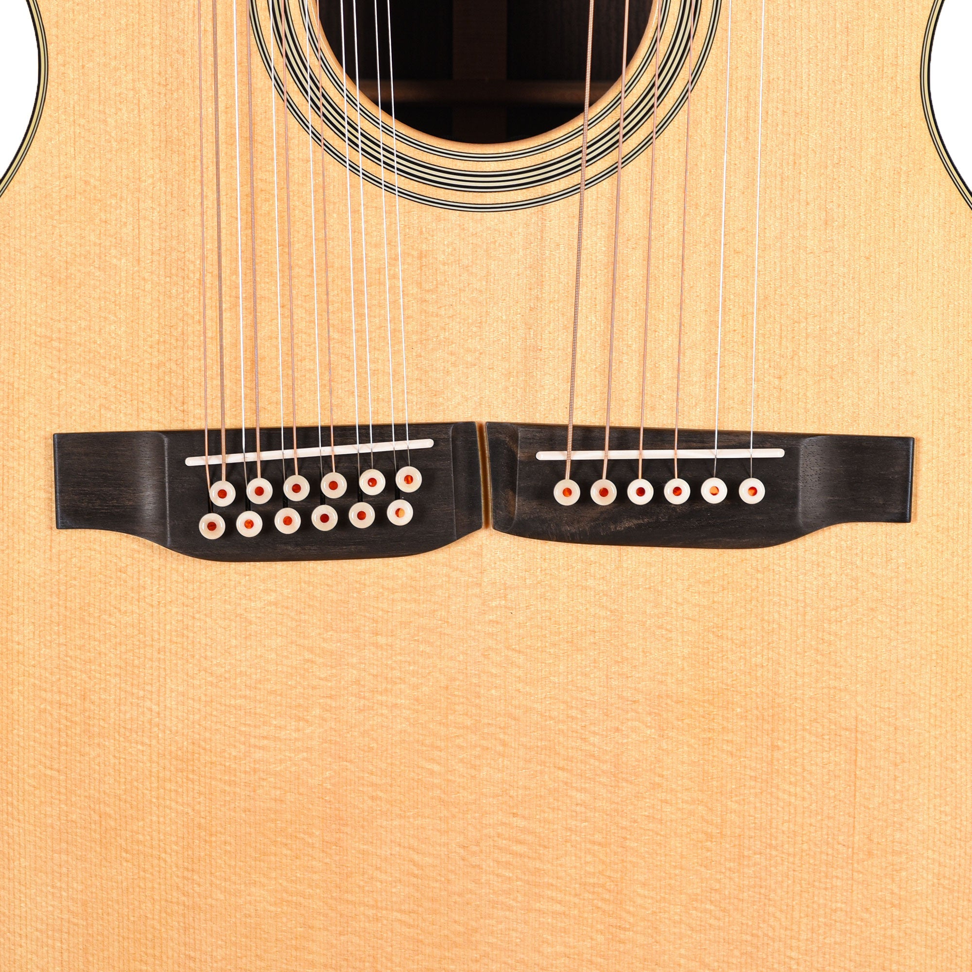 Martin Standard Series Grand J-28E Doubleneck Spruce/East Indian Rosewood Natural Acoustic Guitars / Concert