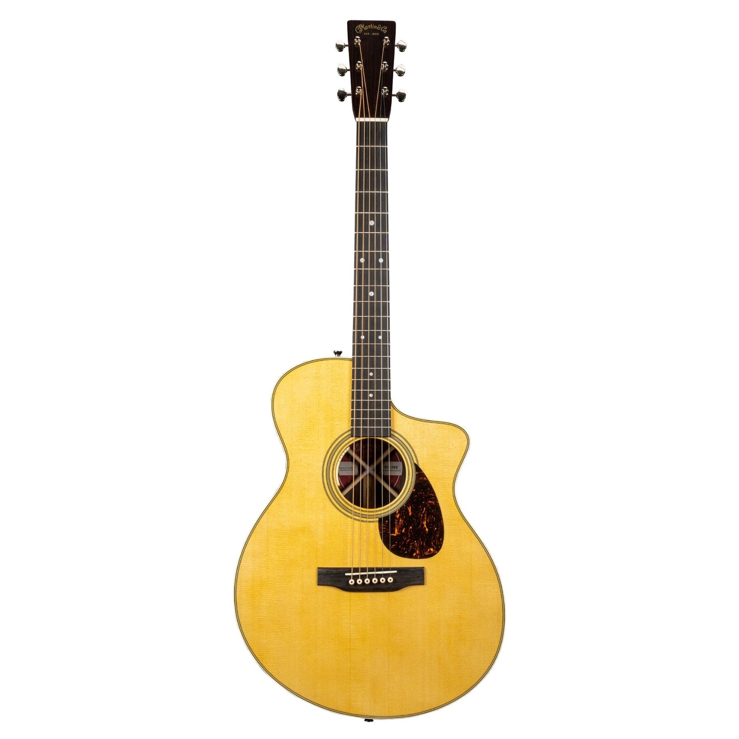 Martin Standard Series SC-28E Spruce/East Indian Rosewood Natural Acoustic Guitars / Concert