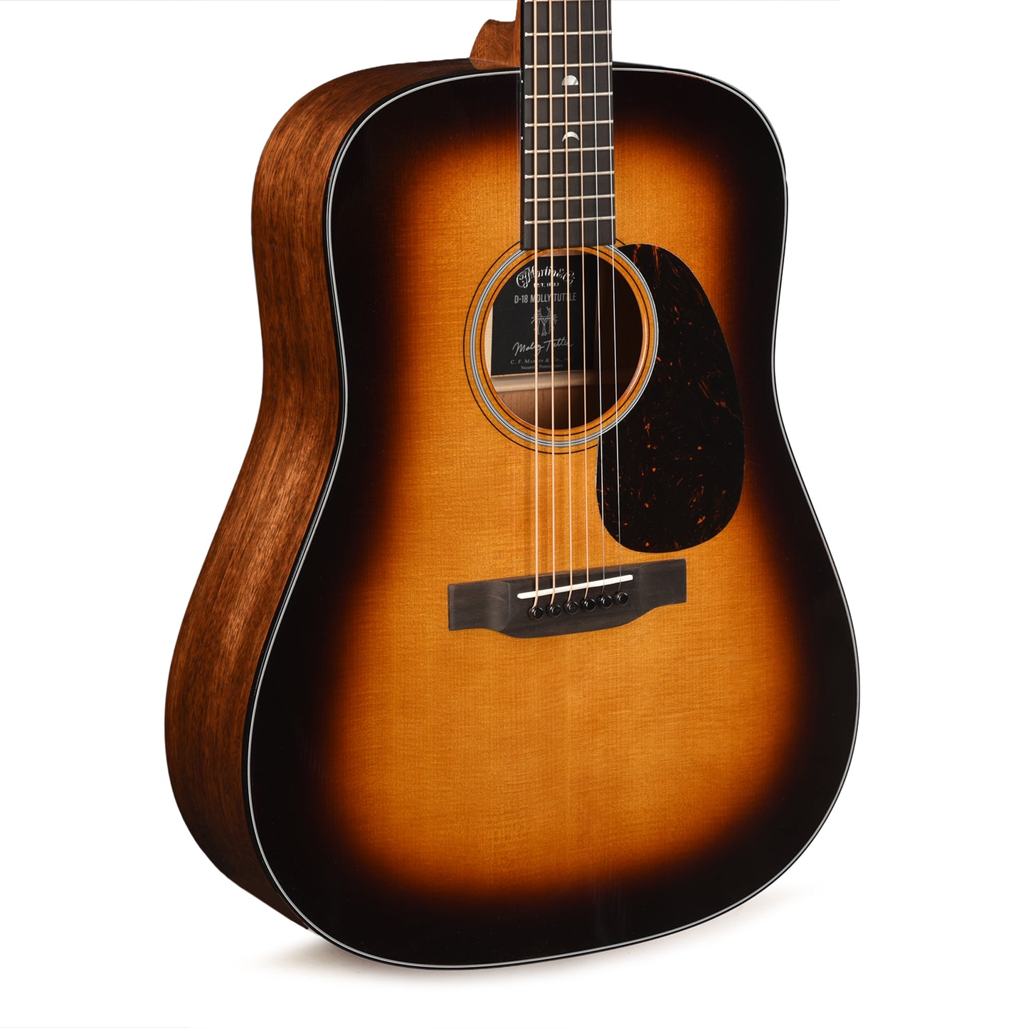 Martin Custom Artist D-18 Molly Tuttle Spruce/Mahogany Vintage Sunburst Acoustic Guitars / Dreadnought