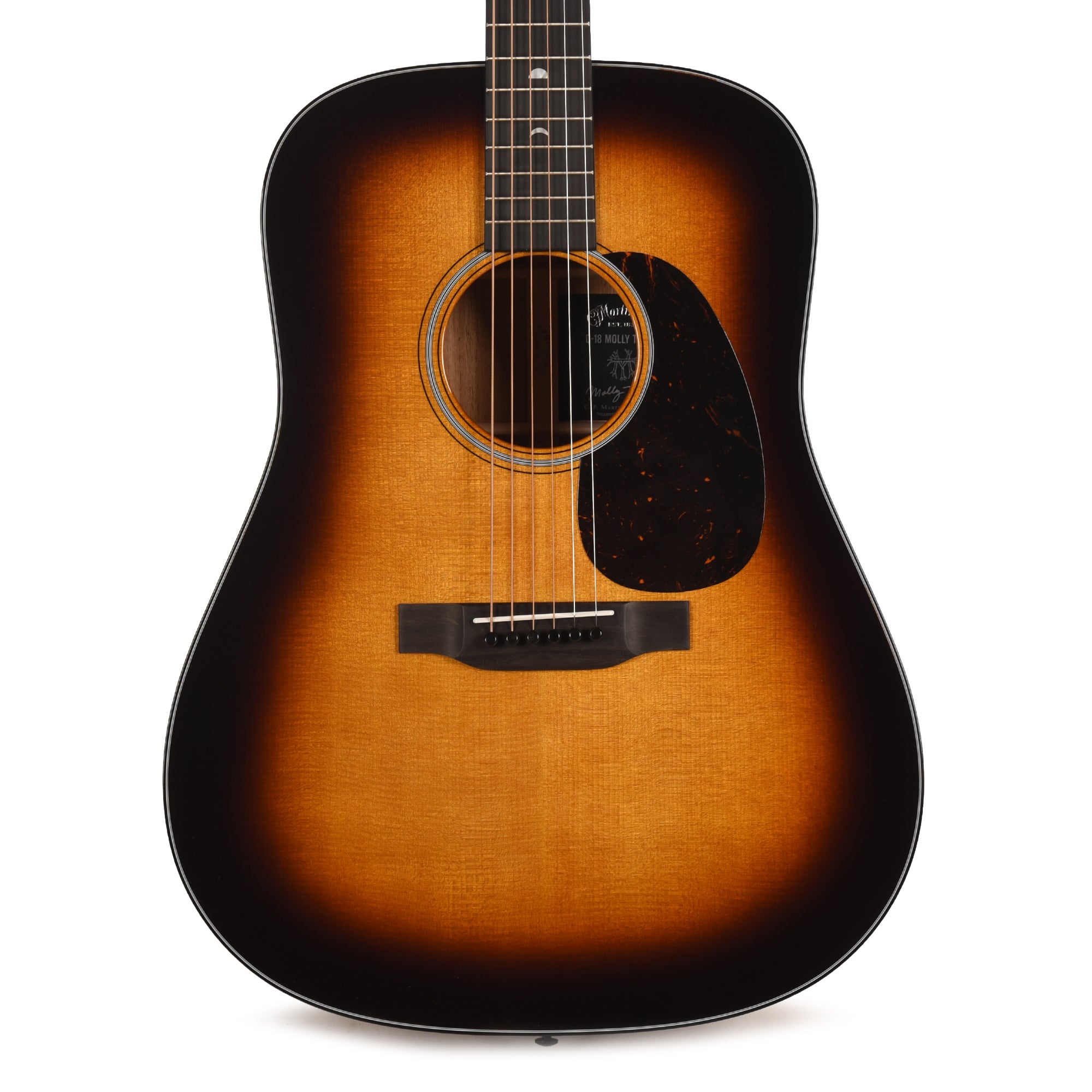 Martin Custom Artist D-18 Molly Tuttle Spruce/Mahogany Vintage Sunburst Acoustic Guitars / Dreadnought