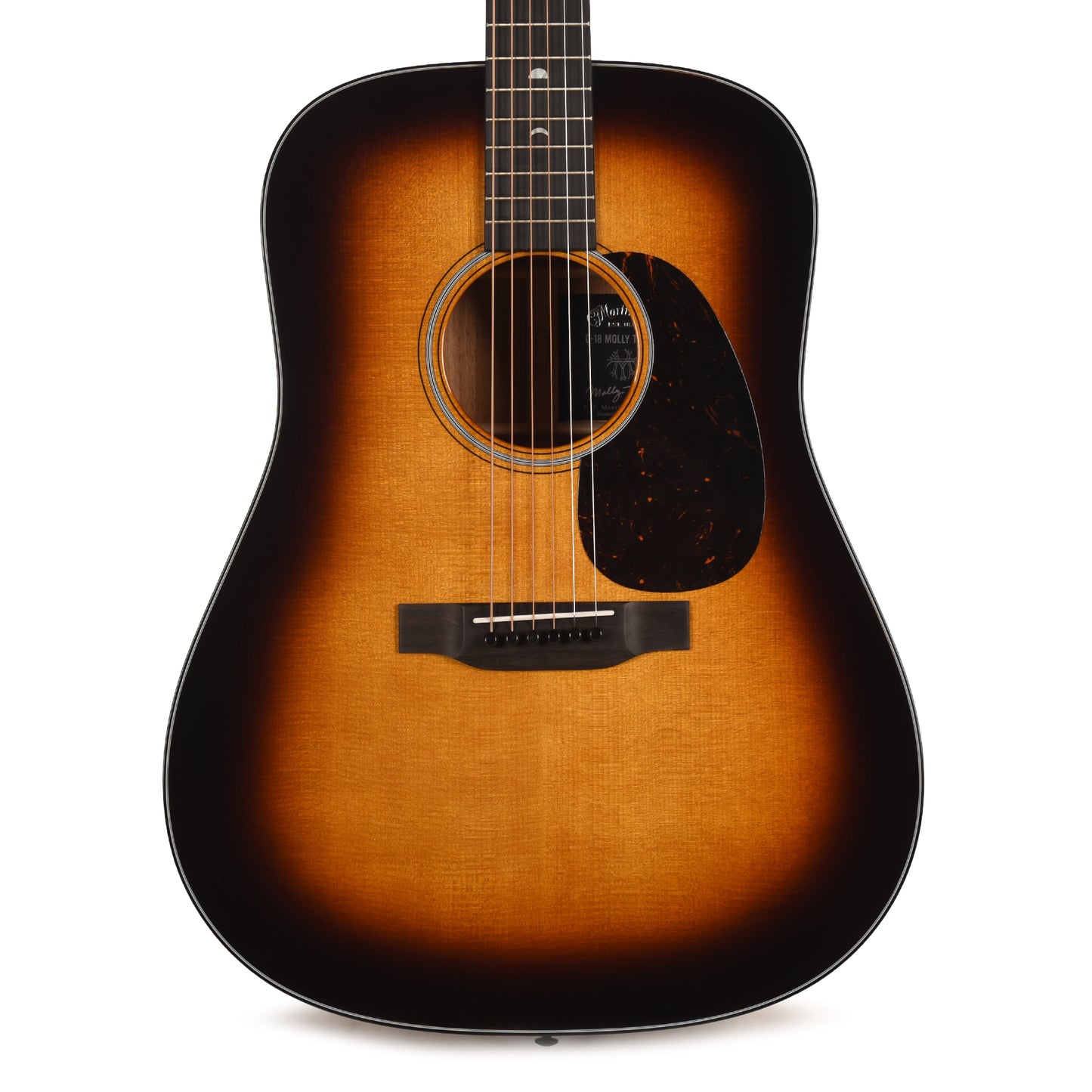 Martin Custom Artist D-18 Molly Tuttle Spruce/Mahogany Vintage Sunburst Acoustic Guitars / Dreadnought