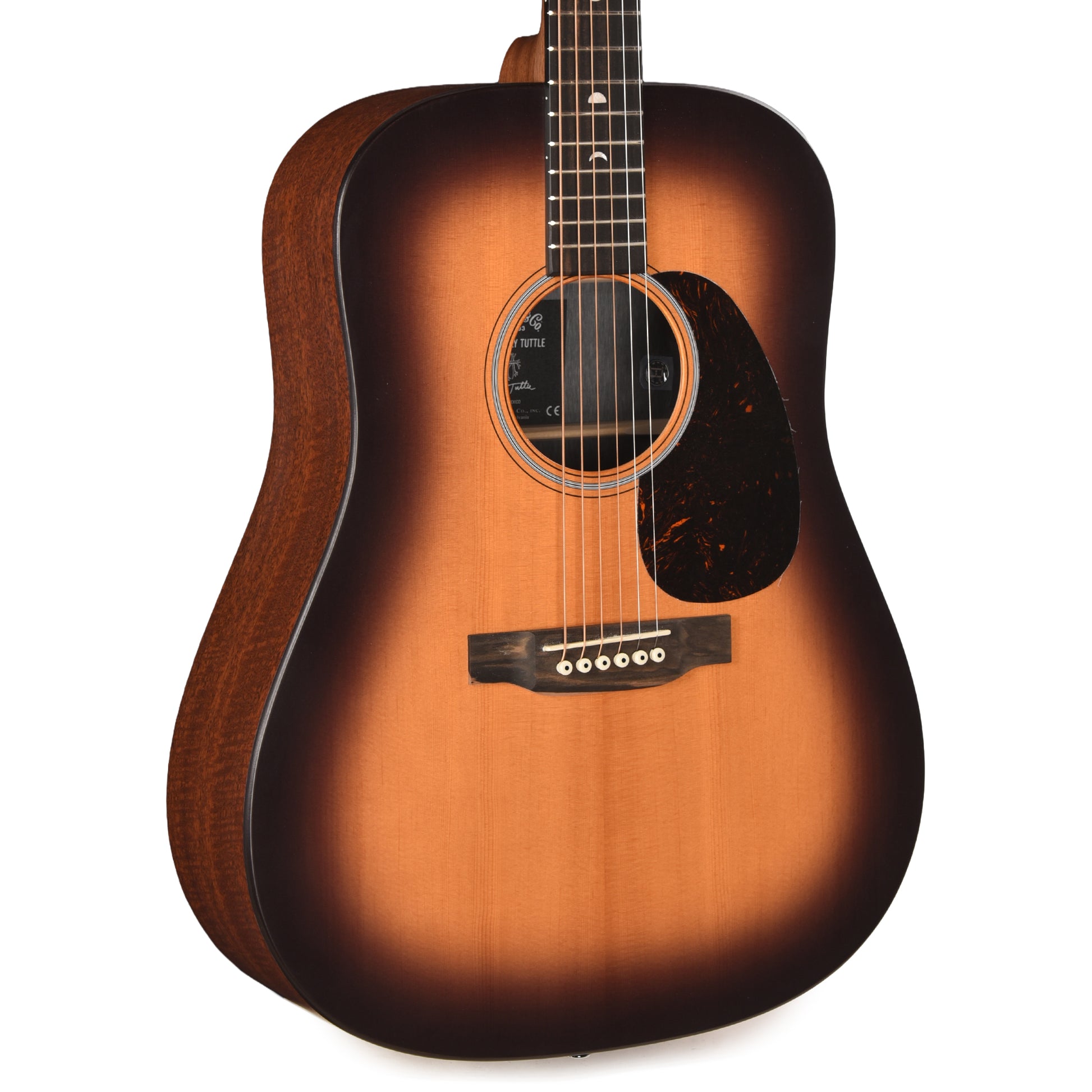Martin Custom Artist D-X2E Molly Tuttle Spruce/Figured Mahogany HPL Vintage Sunburst Acoustic Guitars / Dreadnought