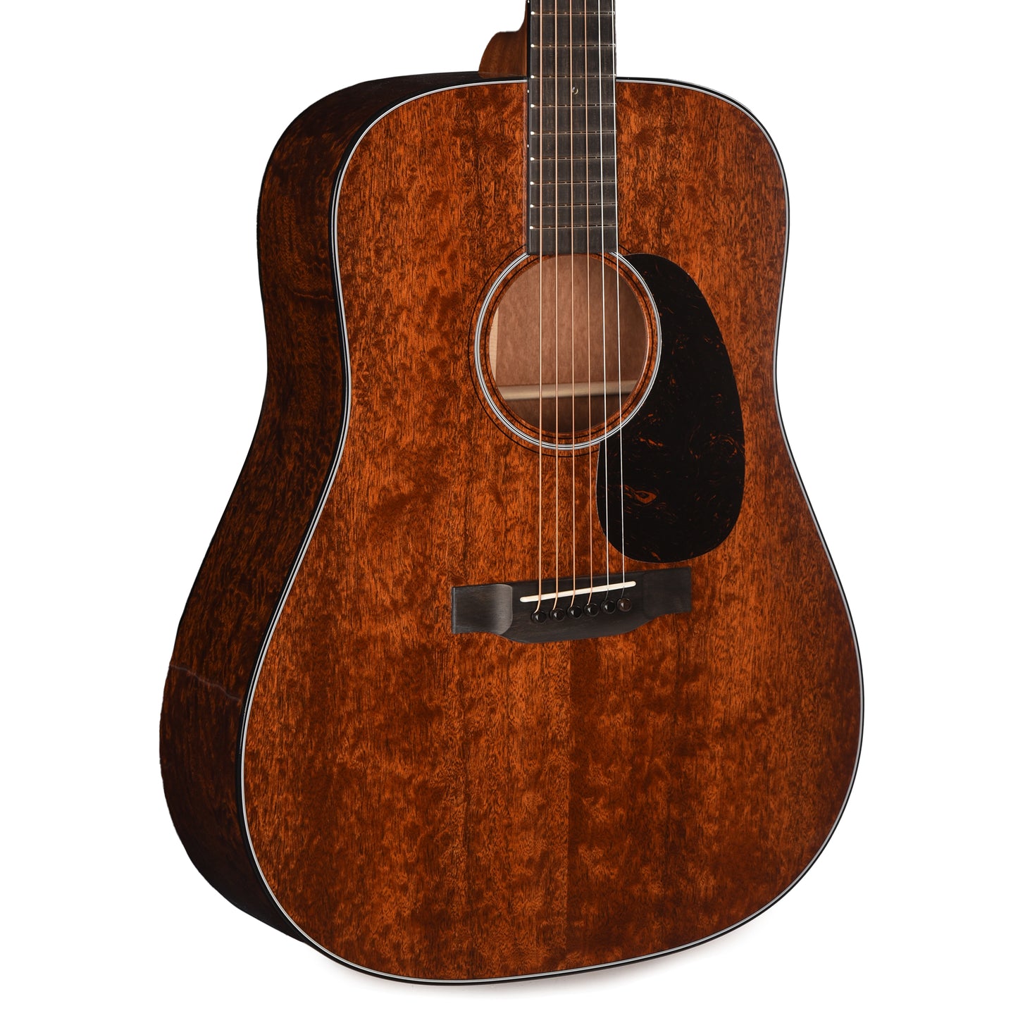 Martin Custom Shop D-18 Style Dreadnought All Quilted Pommele Sapele Natural Acoustic Guitars / Dreadnought