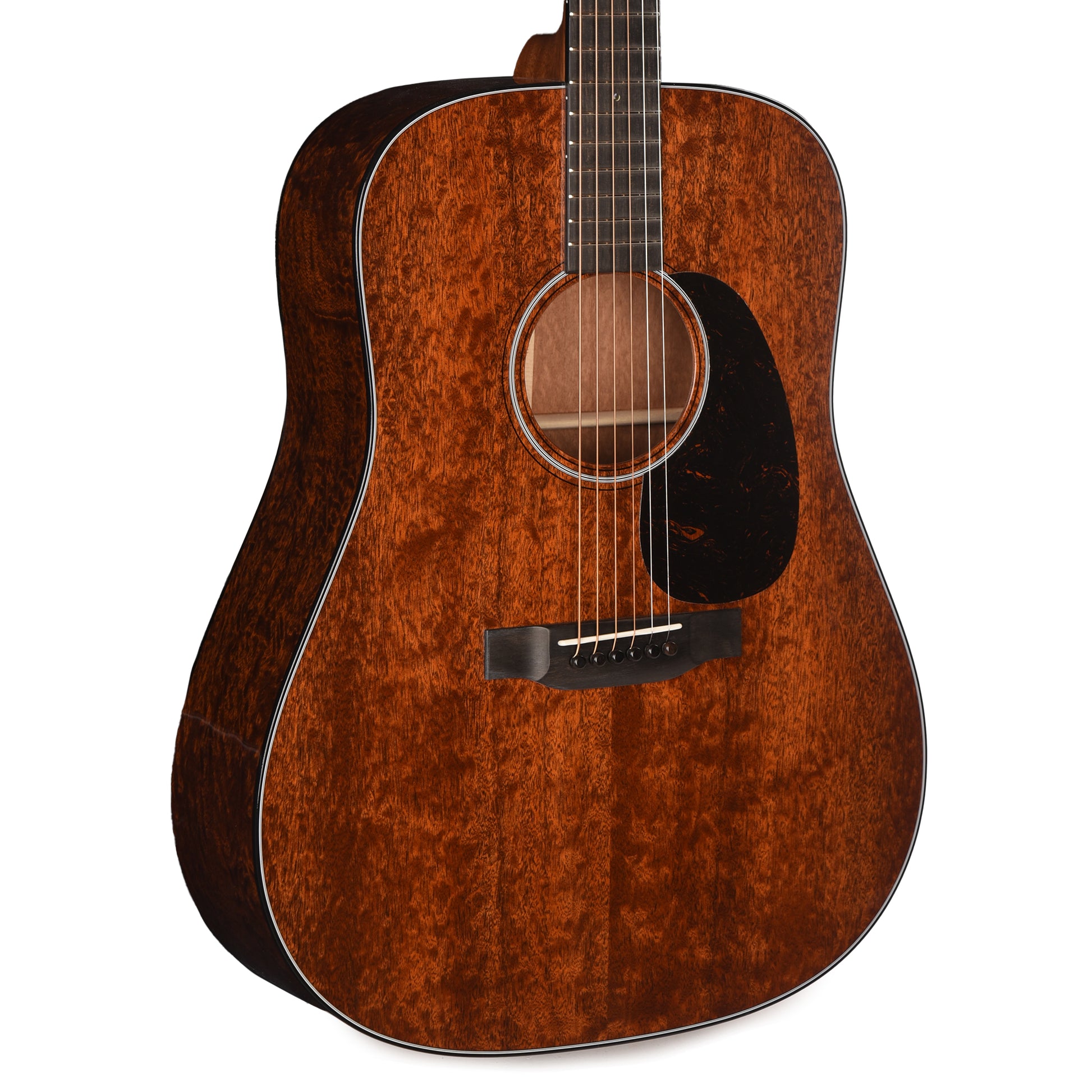 Martin Custom Shop D-18 Style Dreadnought All Quilted Pommele Sapele Natural Acoustic Guitars / Dreadnought