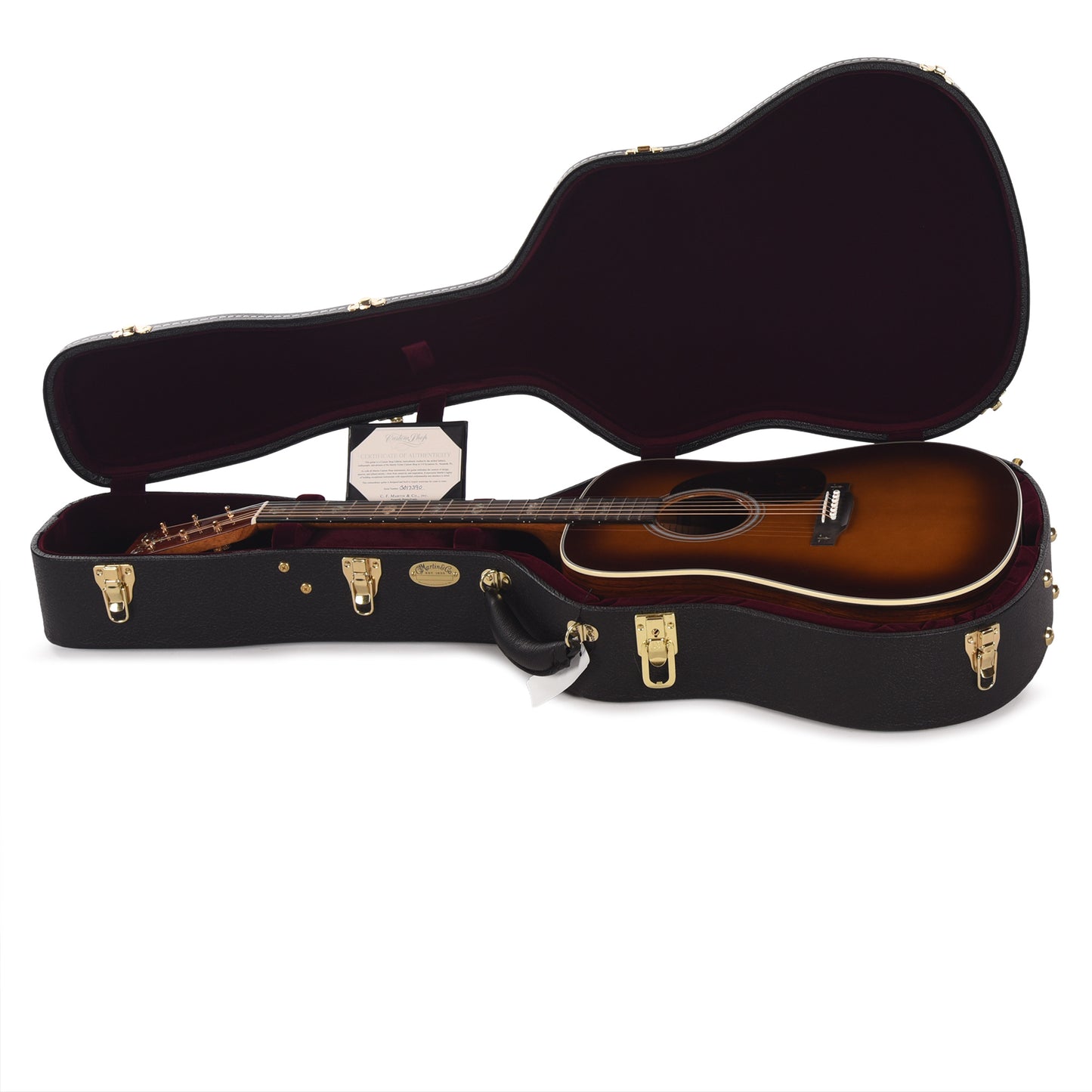 Martin Custom Shop D-28 Style Dreadnought Adirondack Spruce VTS/Cocobolo Ambertone 1933 Acoustic Guitars / Dreadnought
