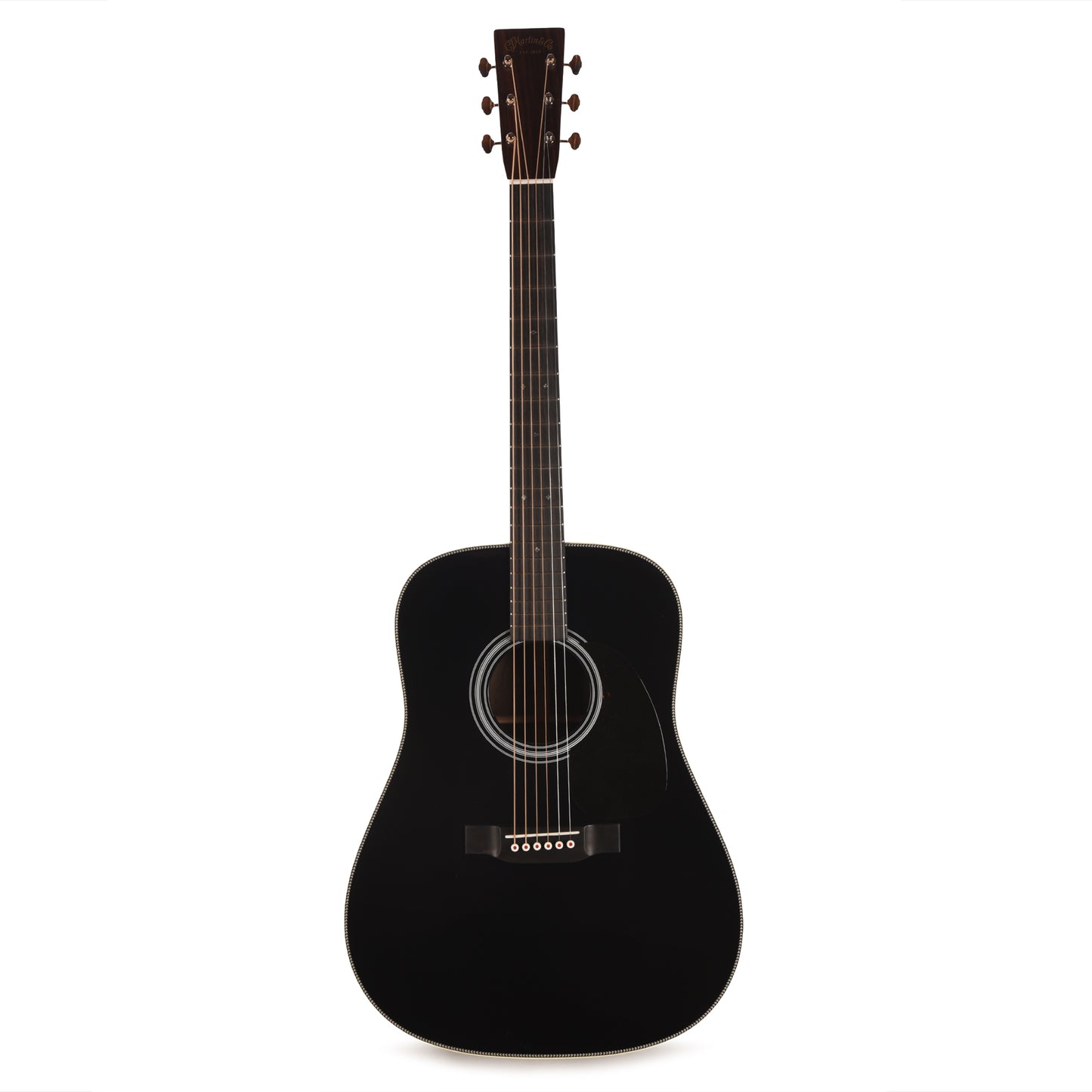 Martin Custom Shop D-28 Style Dreadnought Adirondack Spruce VTS/Wild Grain East Indian Rosewood Black Top Acoustic Guitars / Dreadnought