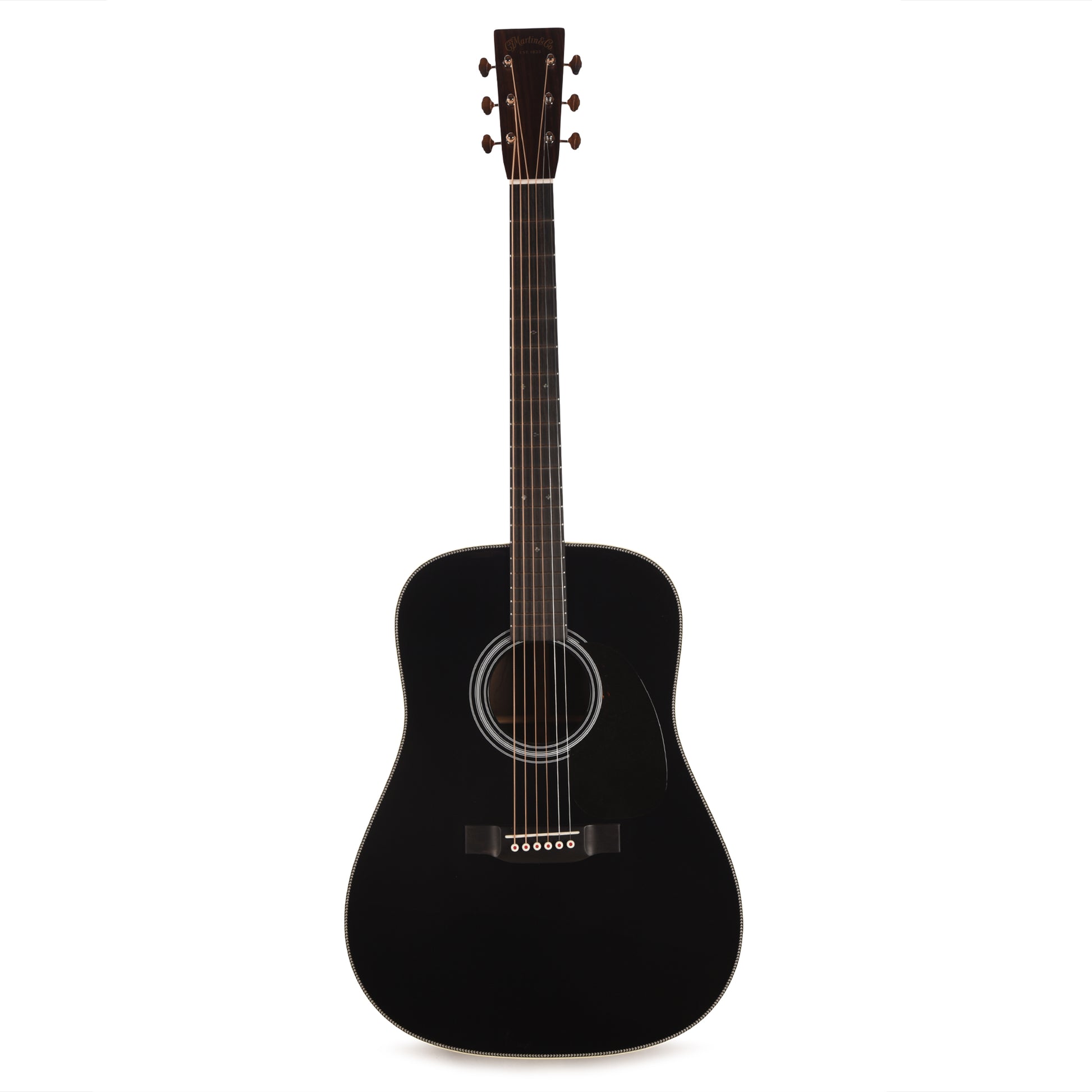 Martin Custom Shop D-28 Style Dreadnought Adirondack Spruce VTS/Wild Grain East Indian Rosewood Black Top Acoustic Guitars / Dreadnought