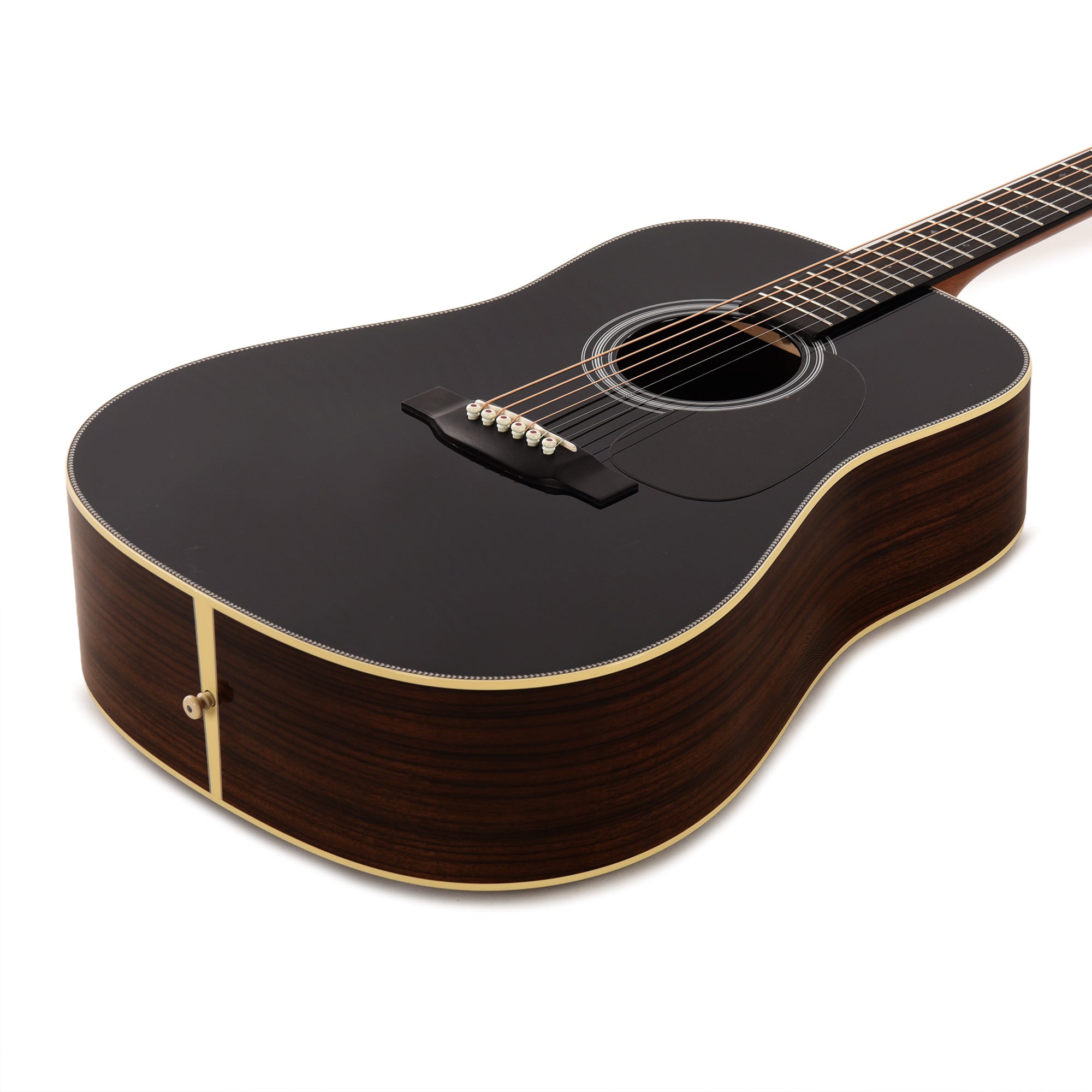 Martin Custom Shop D-28 Style Dreadnought Adirondack Spruce VTS/Wild Grain East Indian Rosewood Black Top Acoustic Guitars / Dreadnought