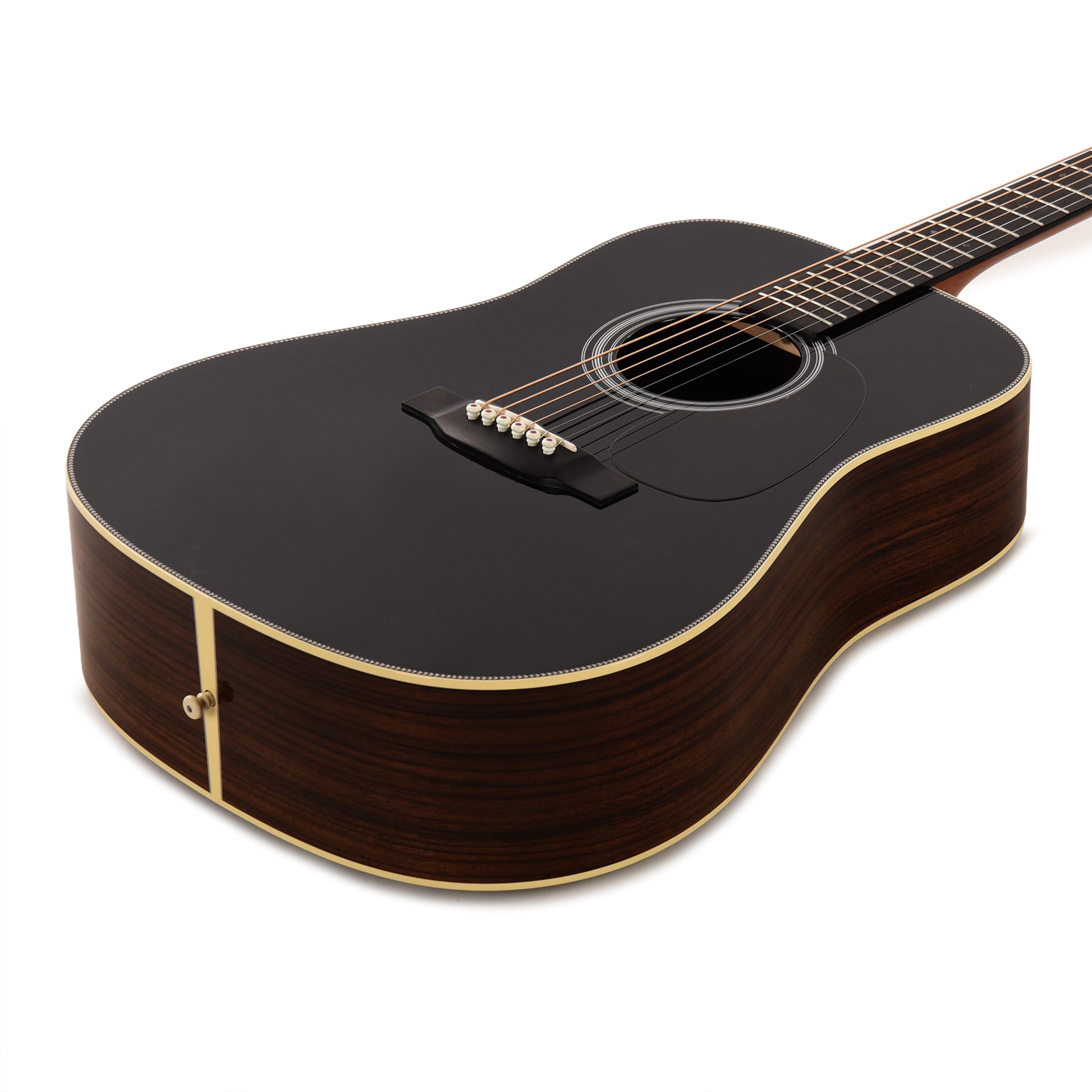 Martin Custom Shop D-28 Style Dreadnought Adirondack Spruce VTS/Wild Grain East Indian Rosewood Black Top Acoustic Guitars / Dreadnought