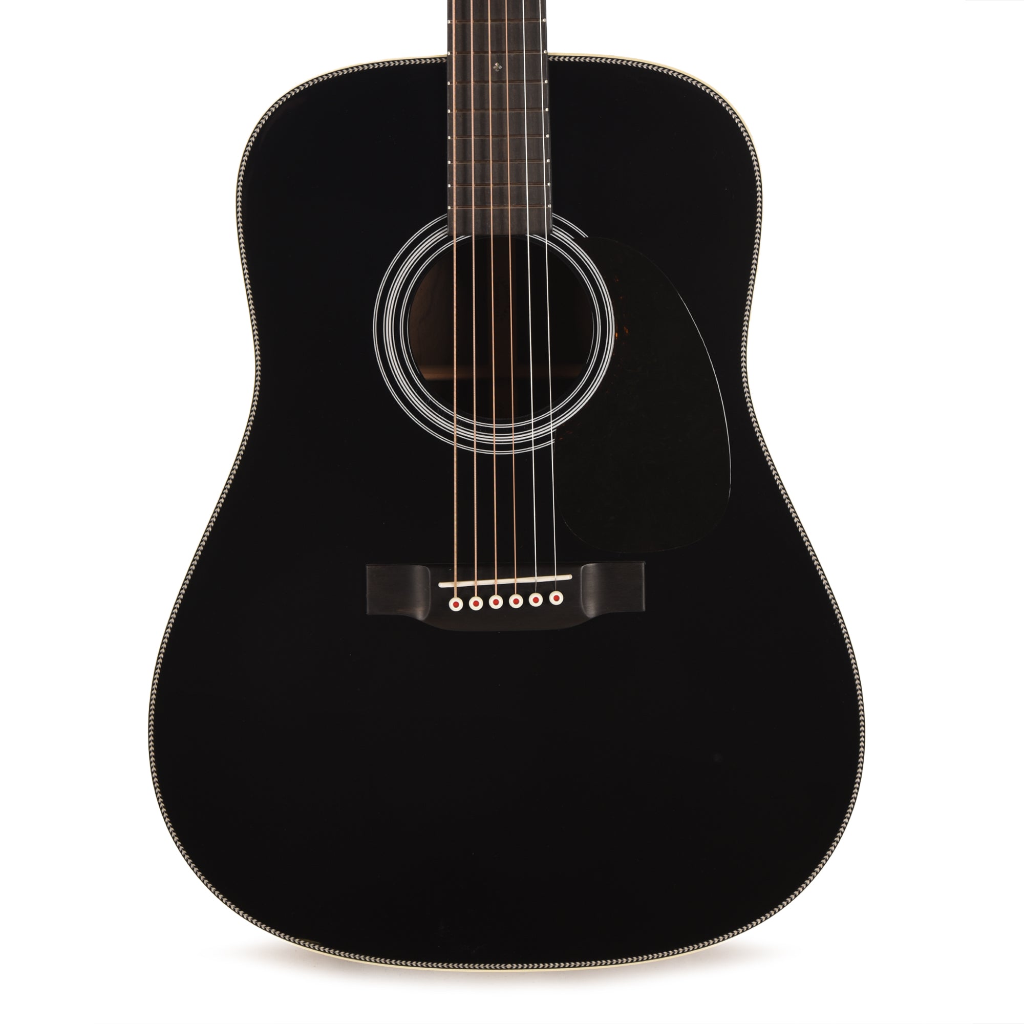 Martin Custom Shop D-28 Style Dreadnought Adirondack Spruce VTS/Wild Grain East Indian Rosewood Black Top Acoustic Guitars / Dreadnought