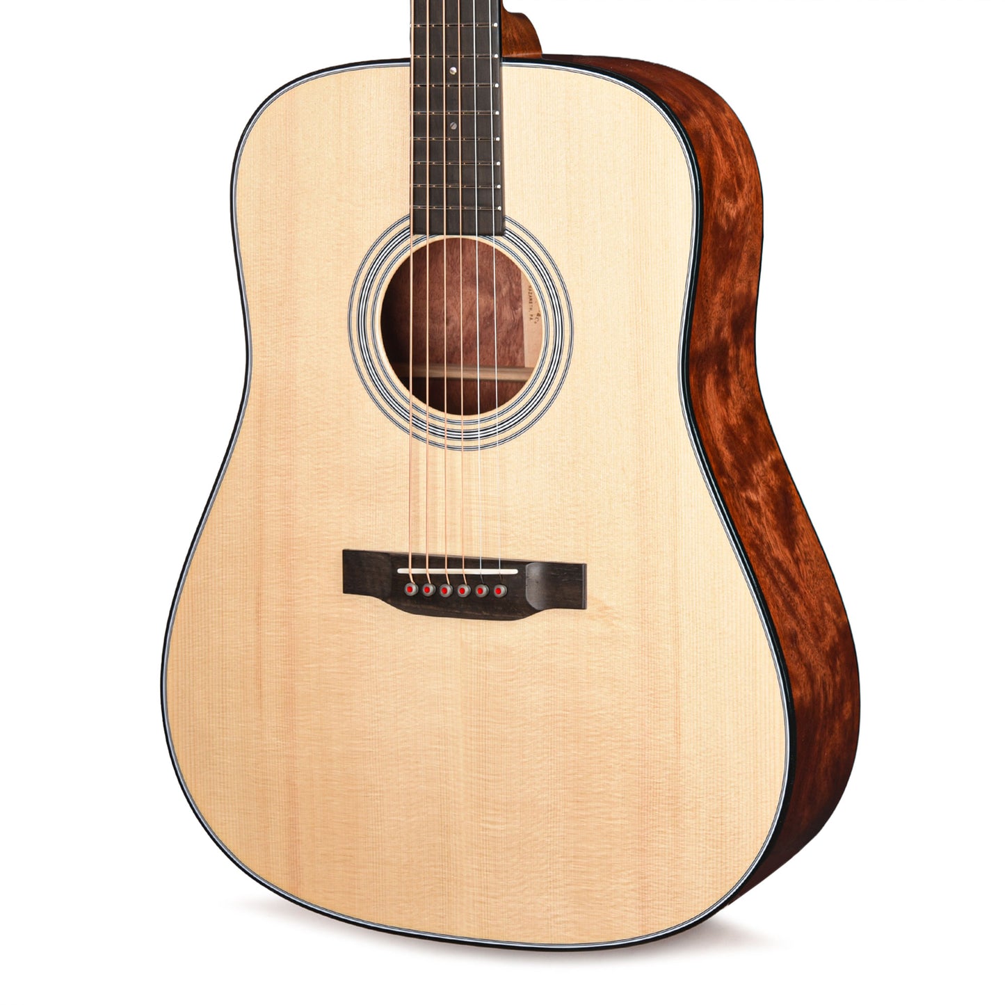 Martin Custom Shop D-28 Style Dreadnought High Altitude Swiss Spruce/Quilted Bubinga Natural Acoustic Guitars / Dreadnought