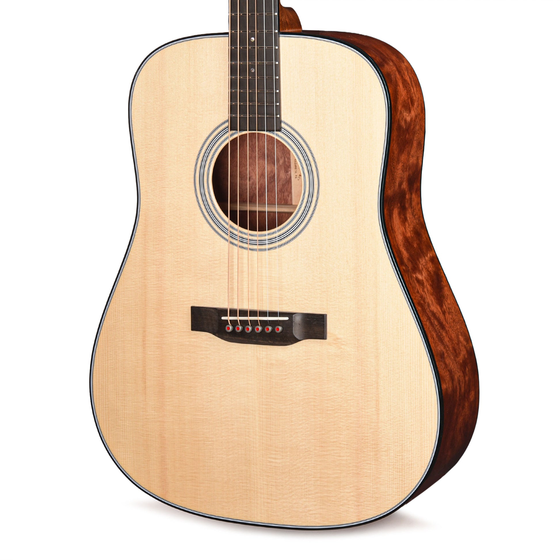 Martin Custom Shop D-28 Style Dreadnought High Altitude Swiss Spruce/Quilted Bubinga Natural Acoustic Guitars / Dreadnought