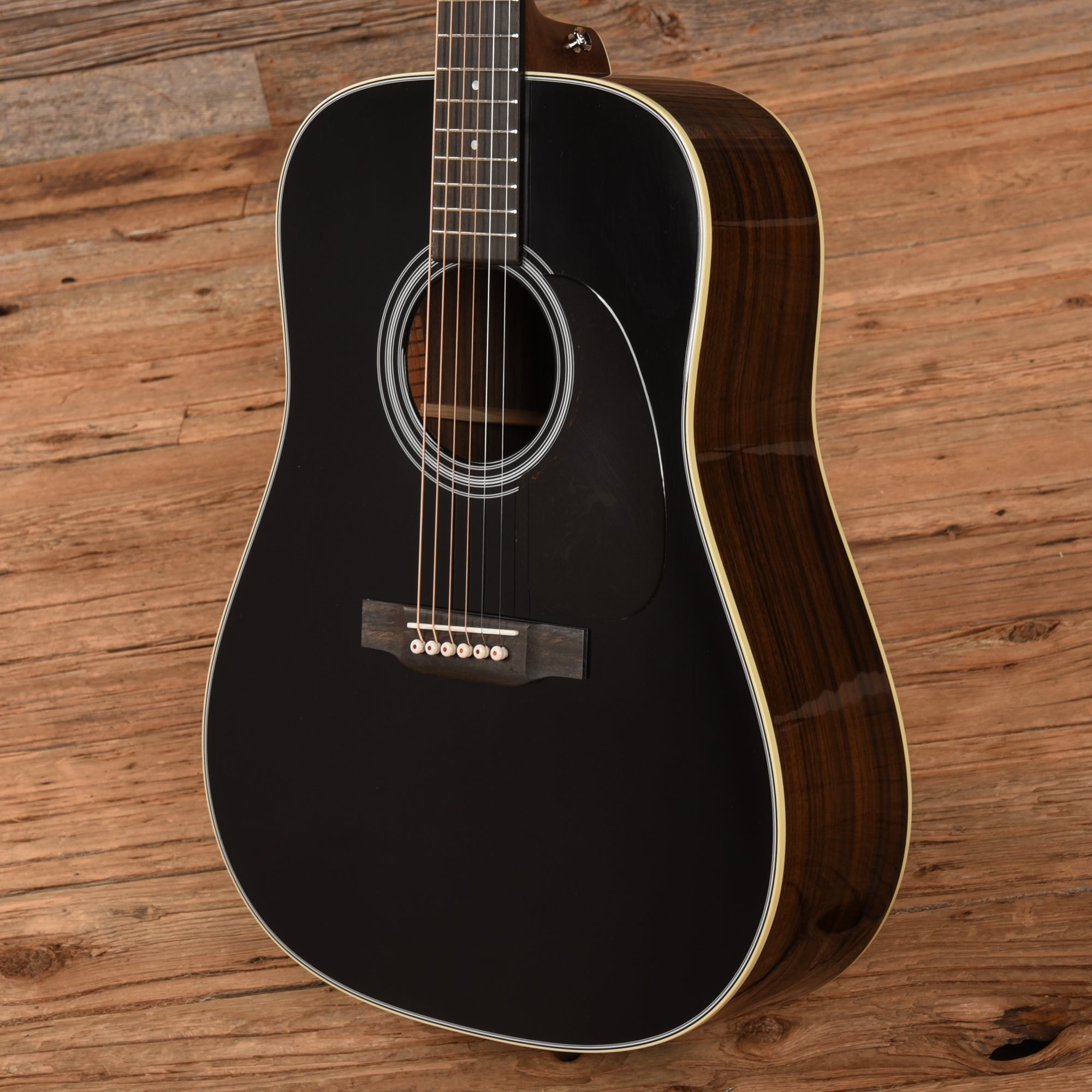 Martin Custom Shop D-28 VTS Black 2022 Acoustic Guitars / Dreadnought