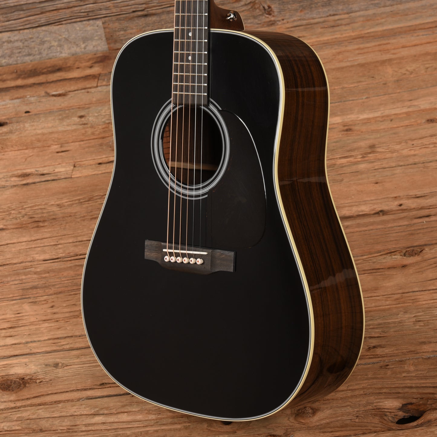 Martin Custom Shop D-28 VTS Black 2022 Acoustic Guitars / Dreadnought